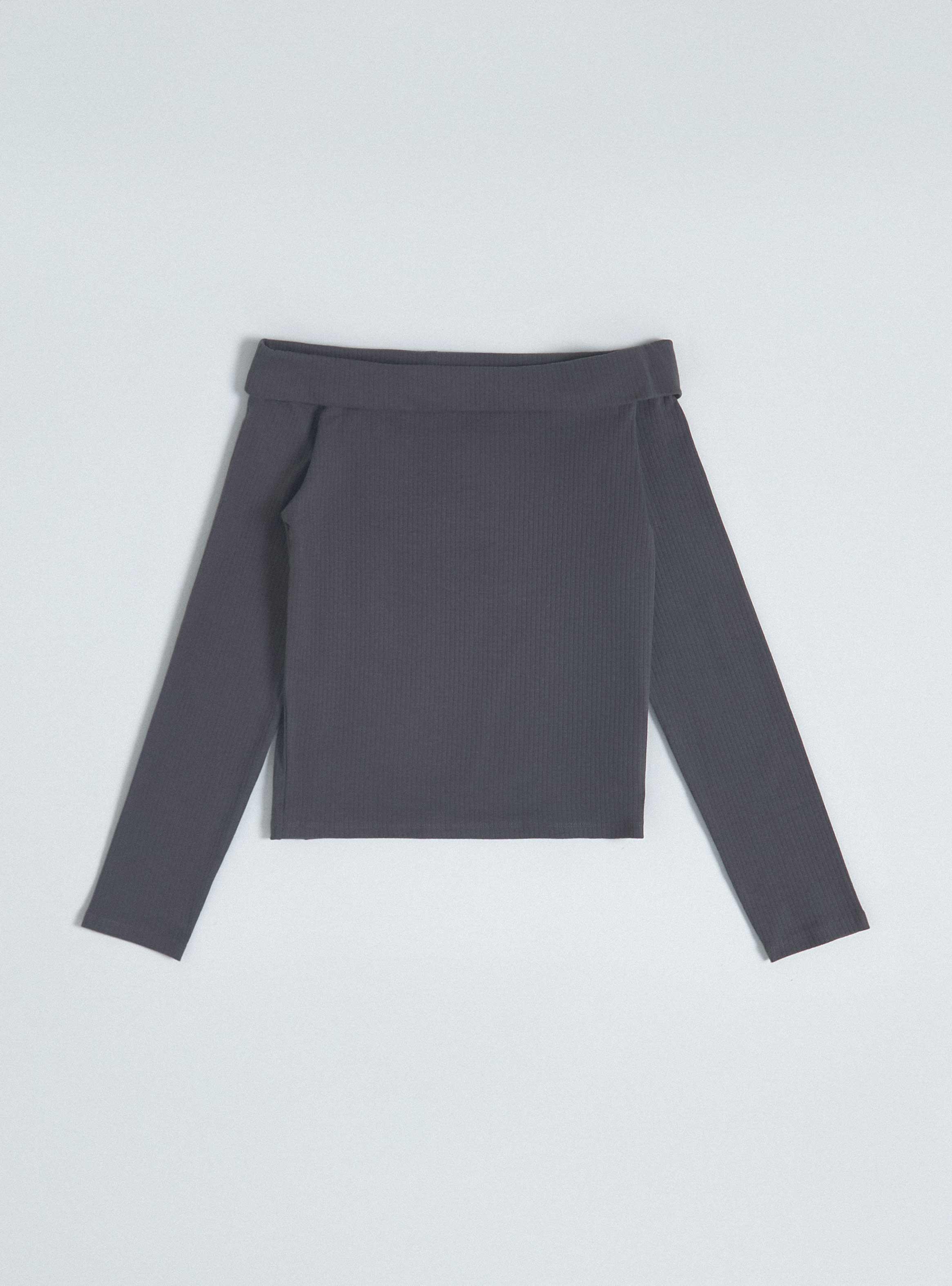 Polera Cuello Bardot con Tirantes-2