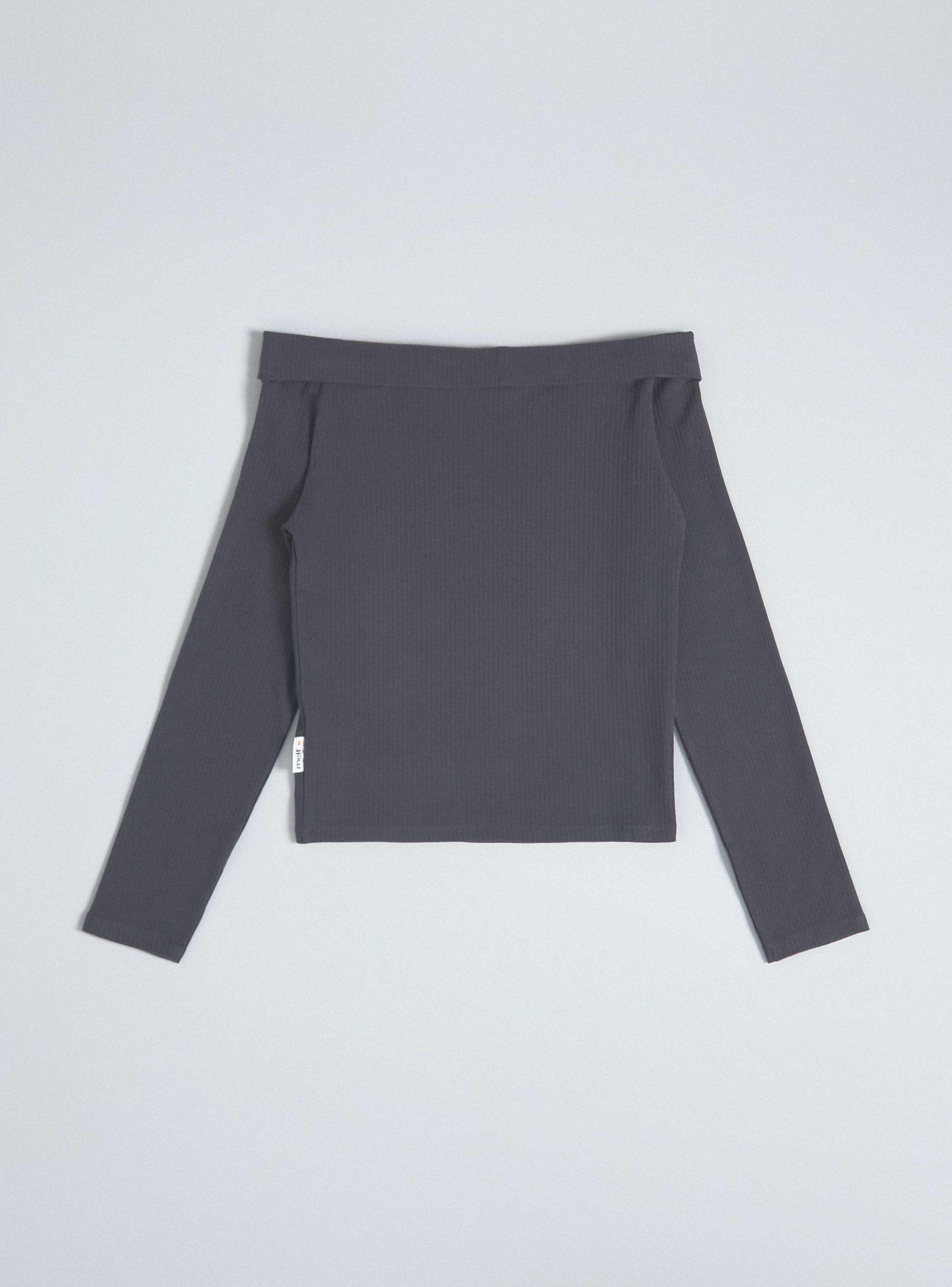 Polera Cuello Bardot con Tirantes-3