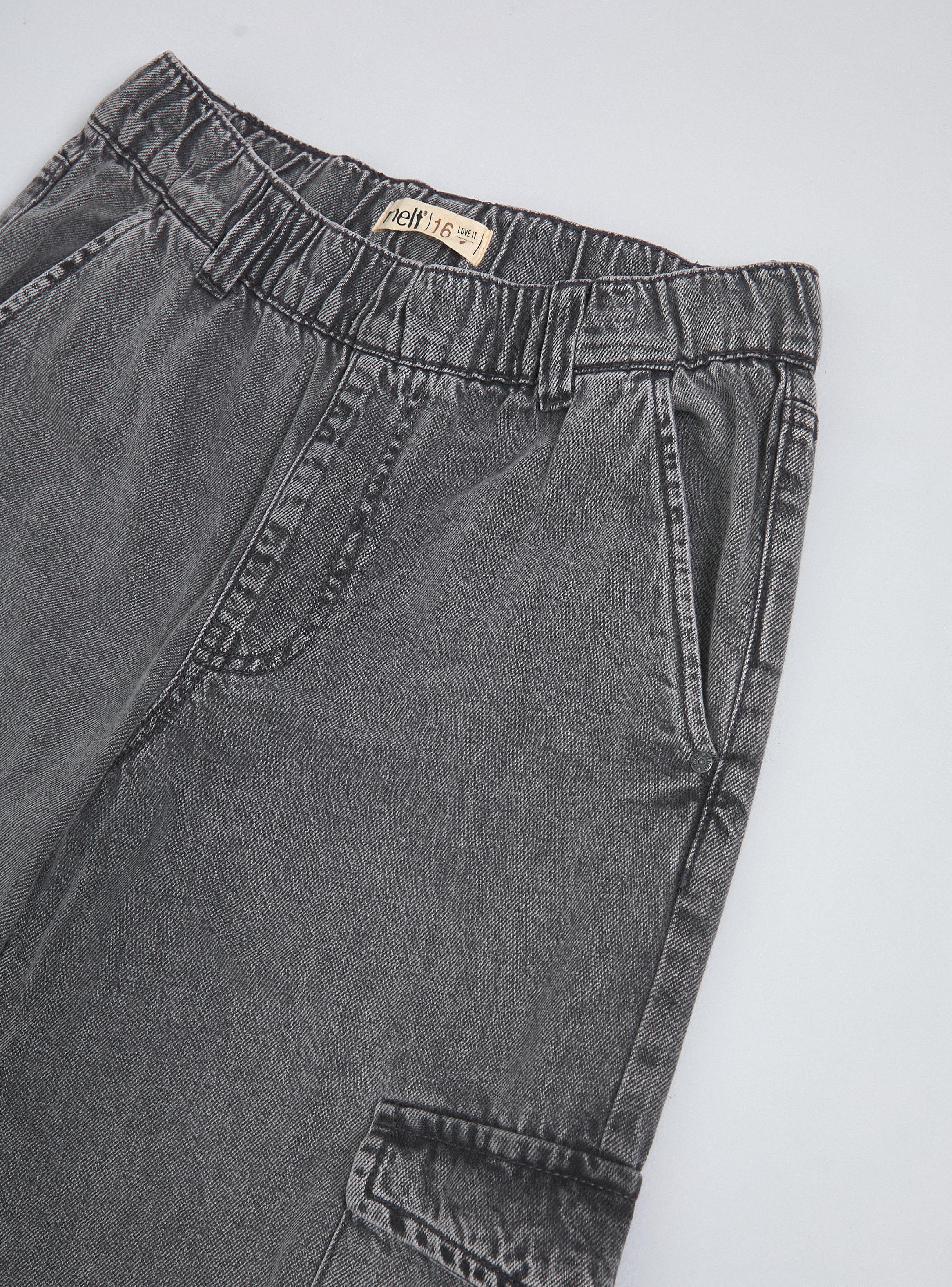 Jeans con Bolsillos Tipo Cargo-2