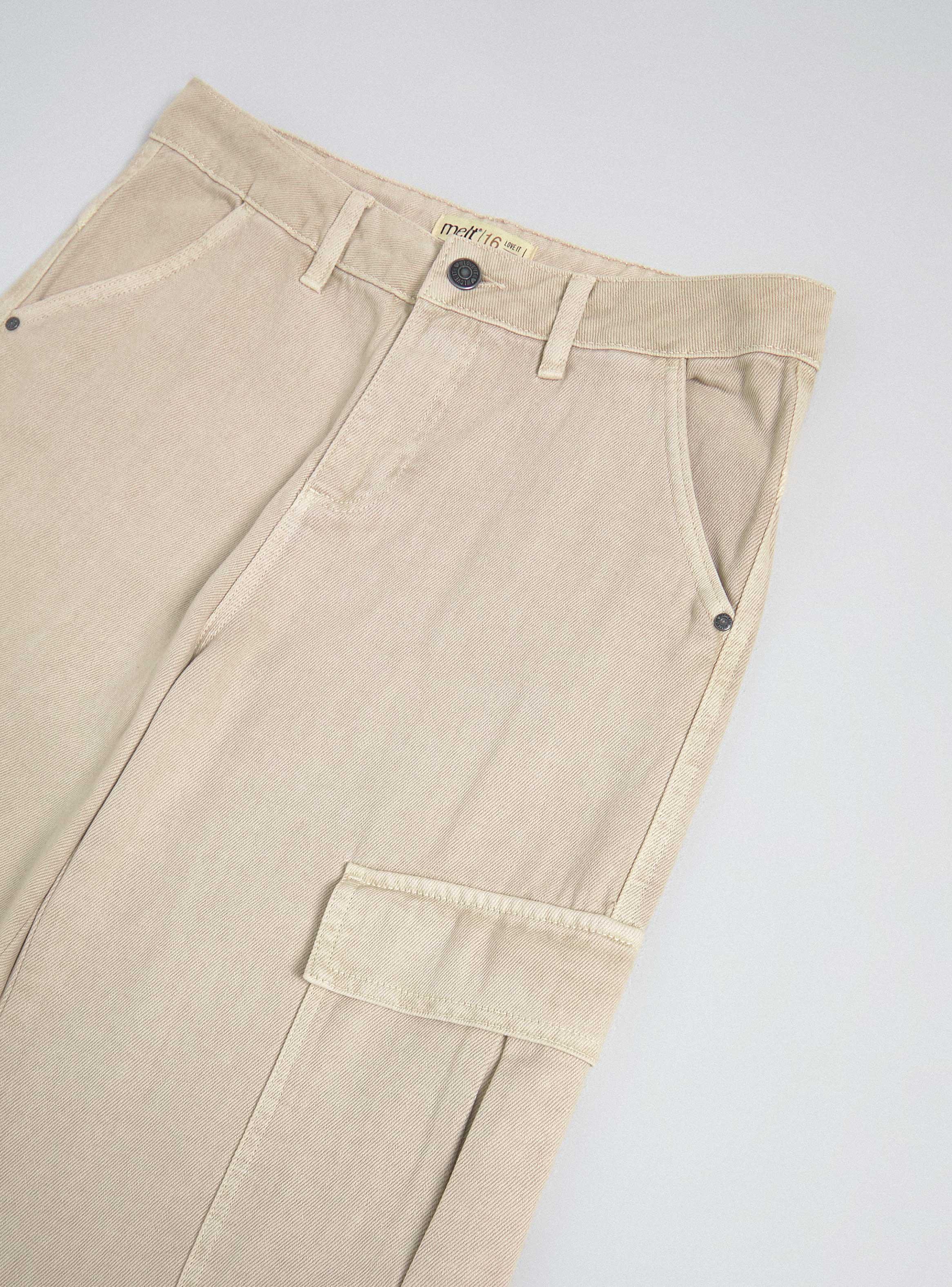 Pantalón con Bolsillos Cargo Niña-2