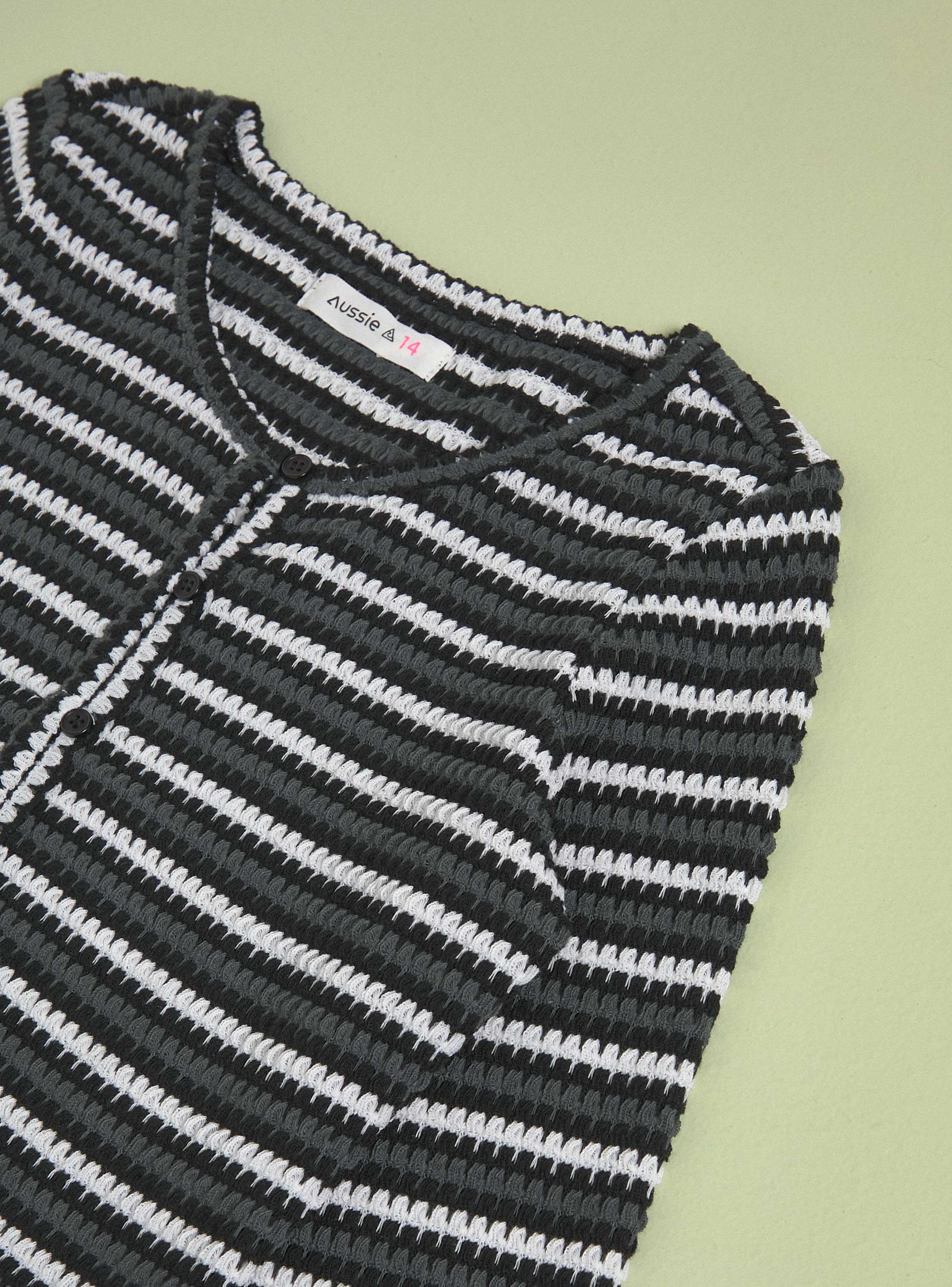 Polera Tejida con Rayas-2