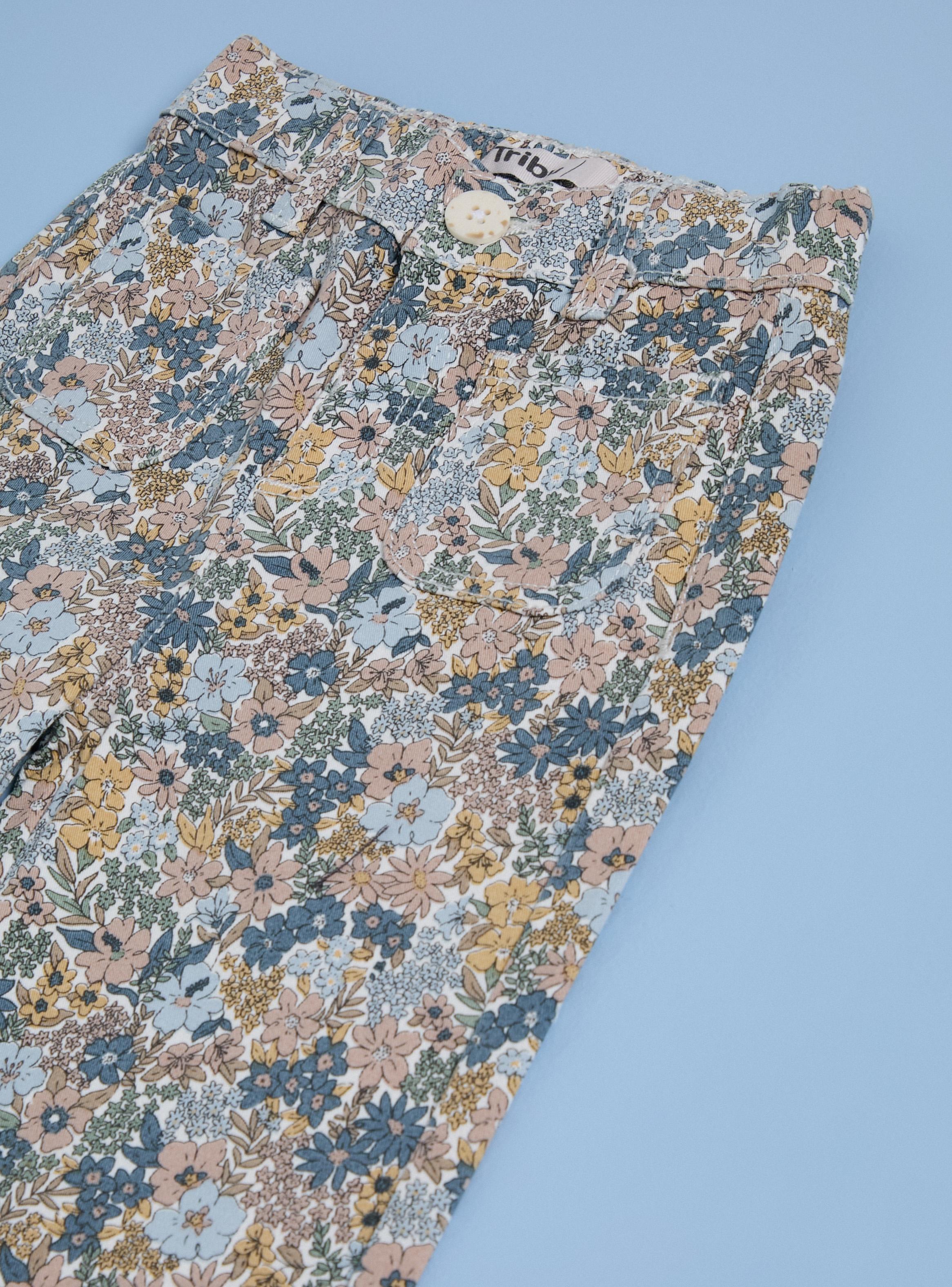 Jeans Marine Estampado con Bolsillos-2