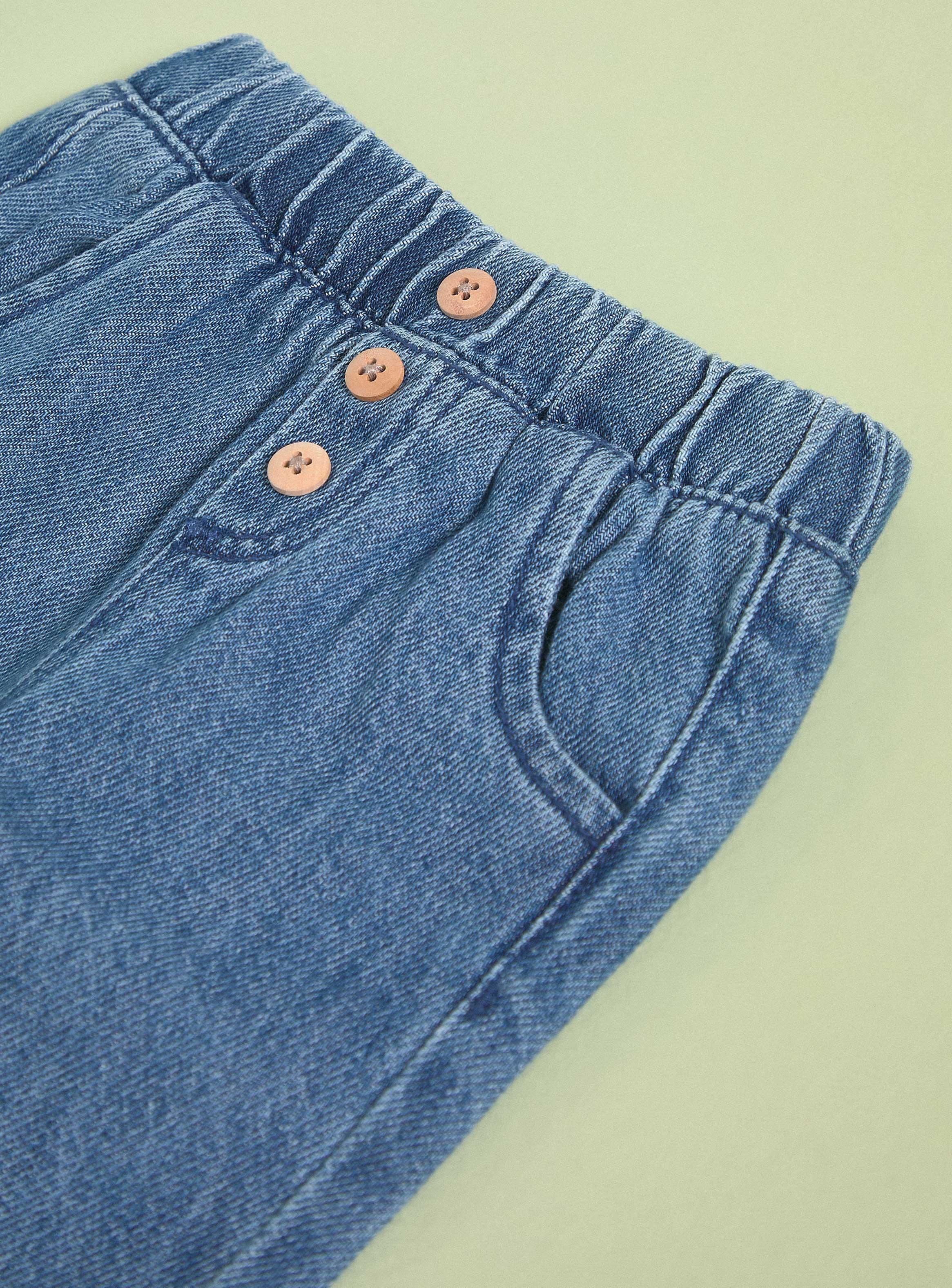 Pantalón con Botones Delanteros-2