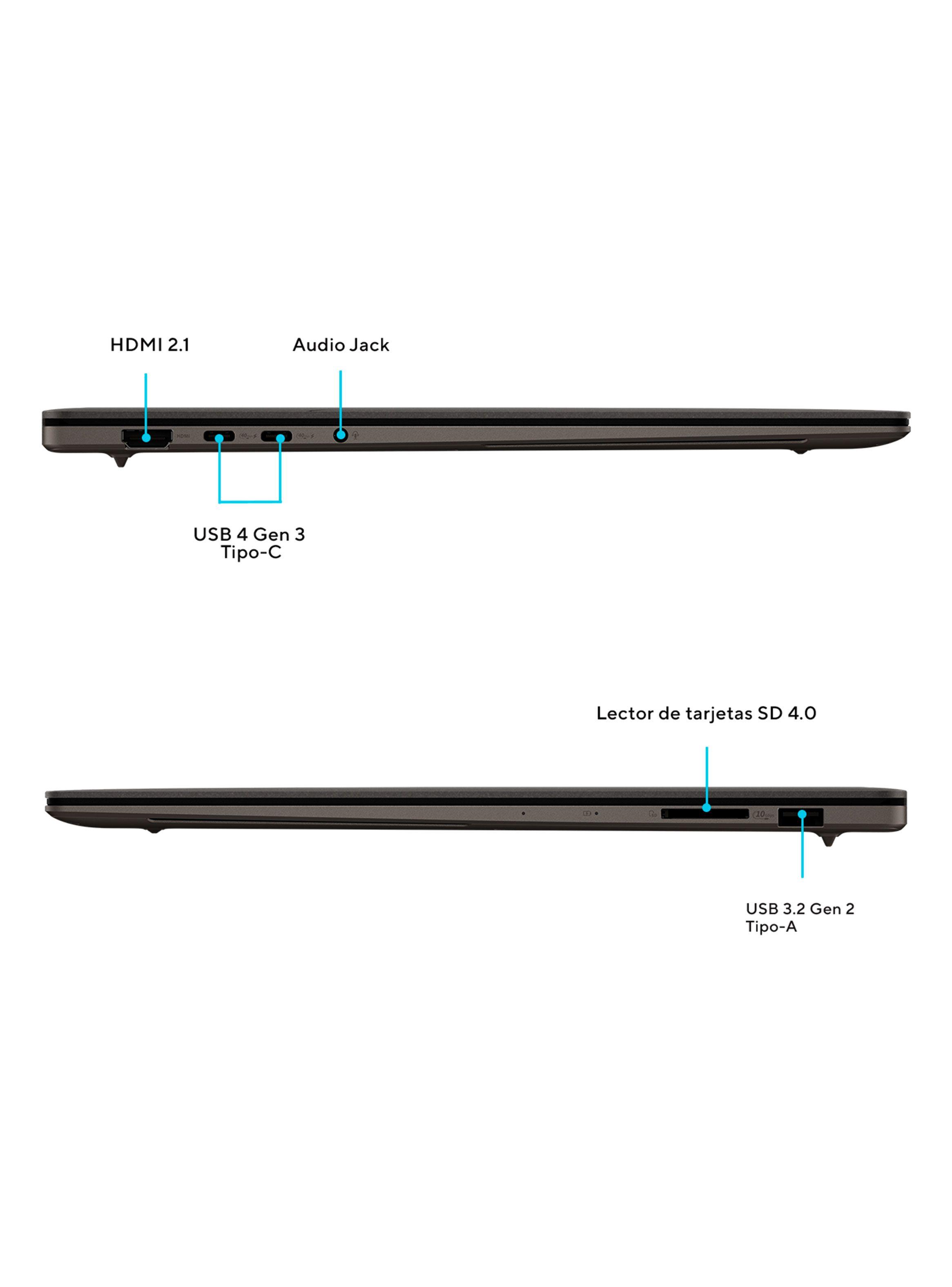Notebook Zenbook S 16 OLED UM5606 AMD Ryzen AI 7 24GB RAM 1TB SSD 16" 3K 120Hz Touch Screen-7