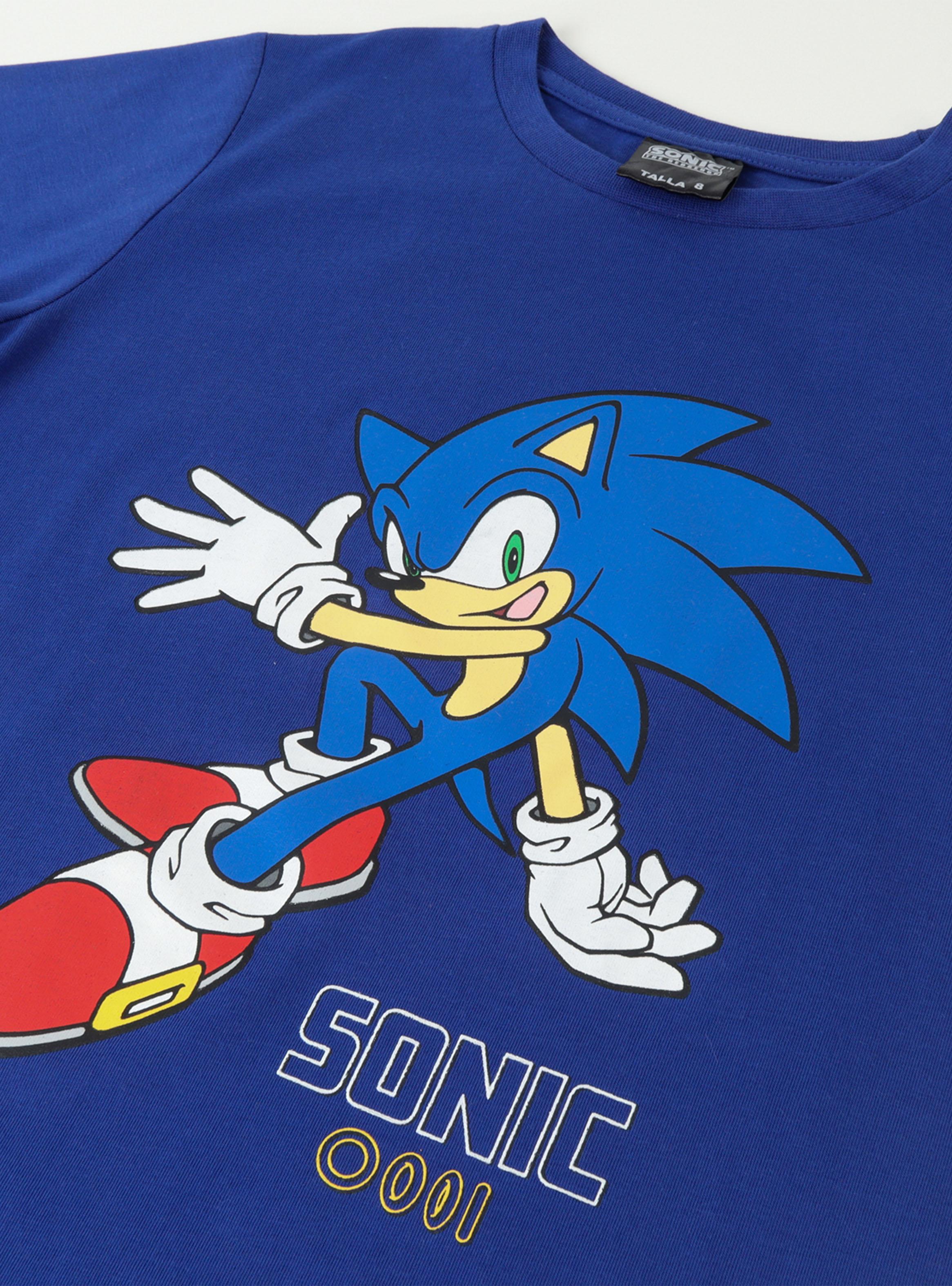 Pijama Largo Estampado Sonic-2