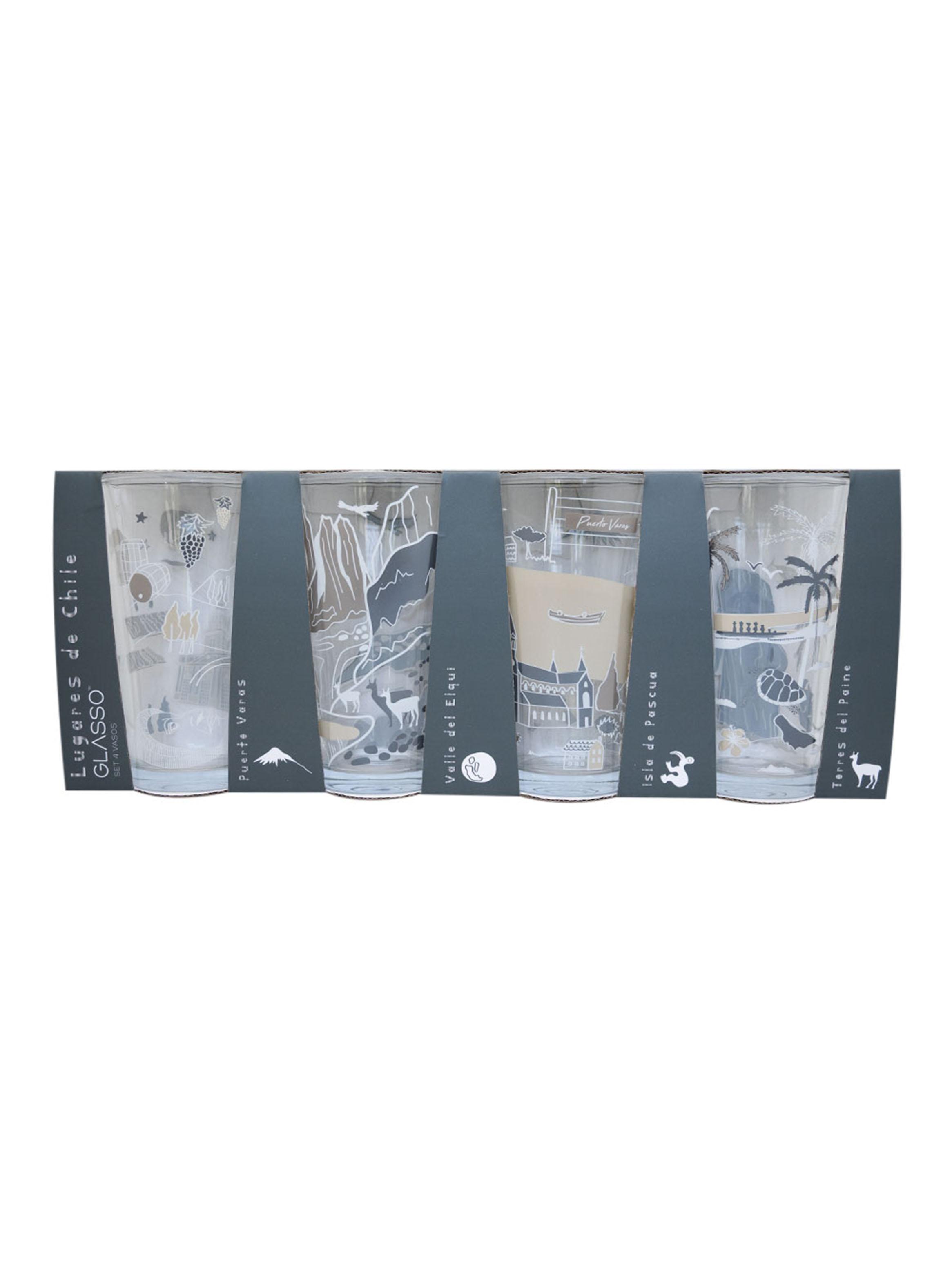 Set 4 Vasos 490 ml Ciudades Chile-5