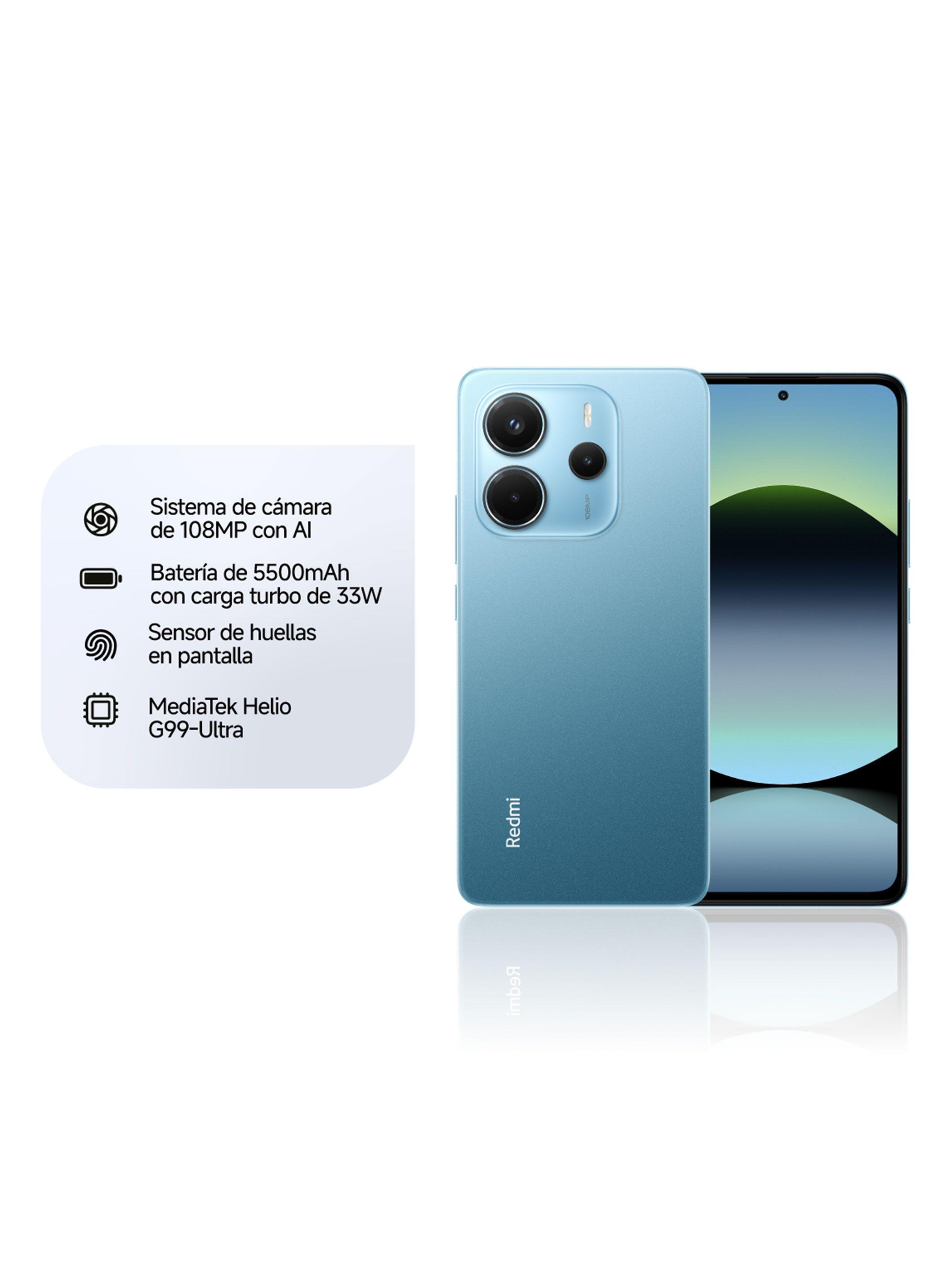 Smartphone Redmi Note 14 256GB 6.6" Liberado Azul-2