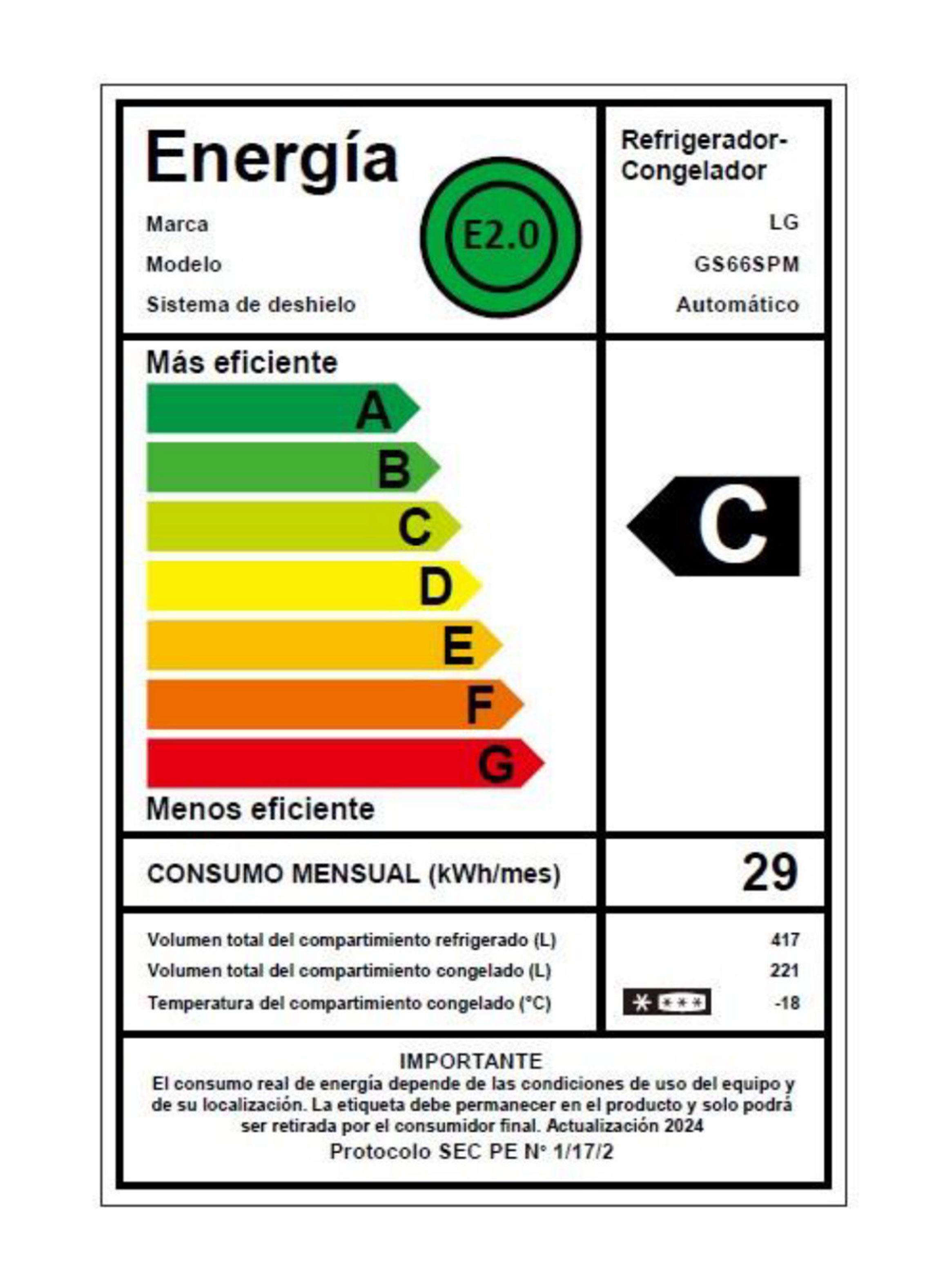 Refrigerador Side by Side No Frost 638 Litros GS66SPM-6