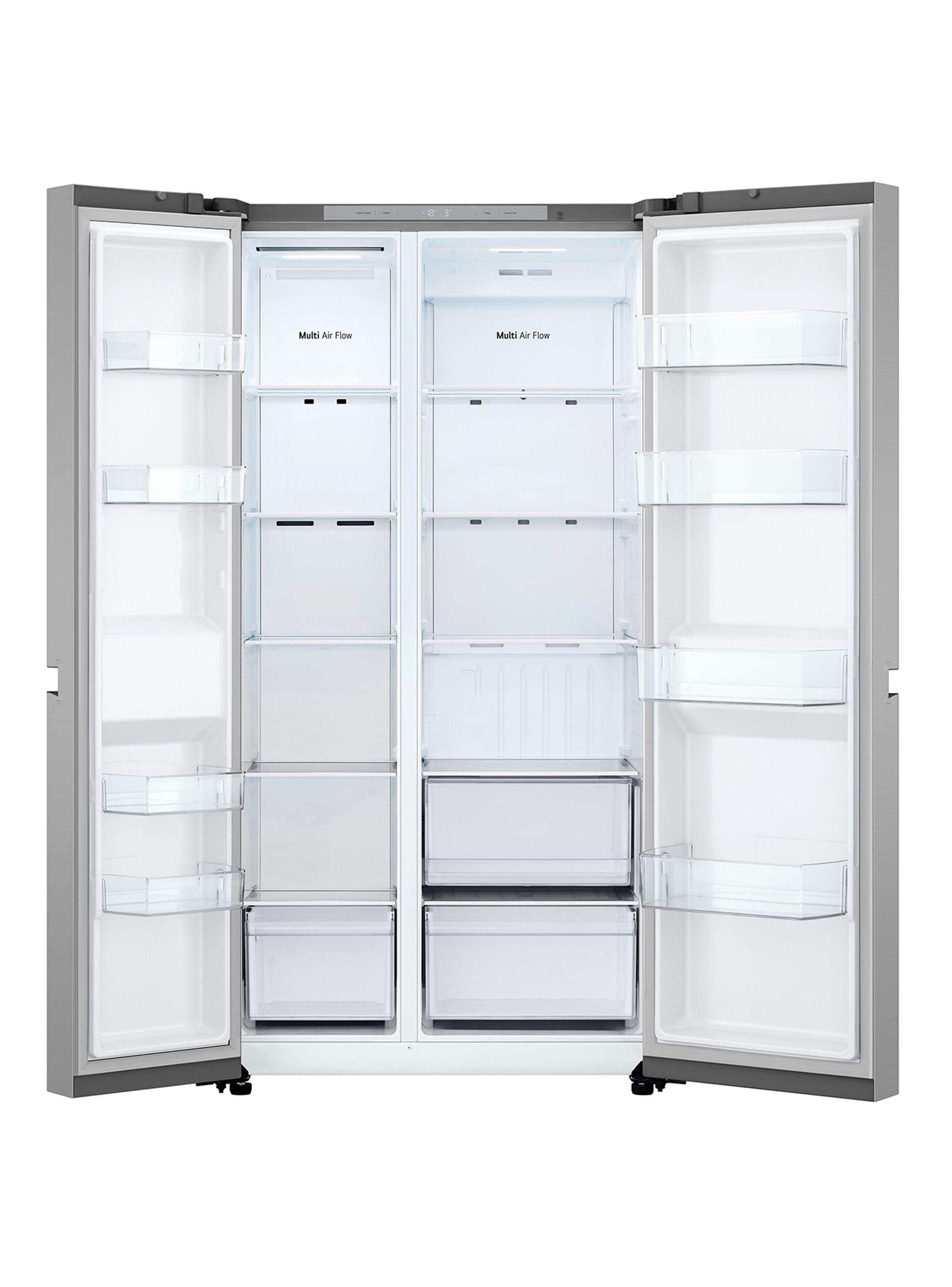 Refrigerador Side by Side No Frost 664 Litros GS66BPY Plata-1