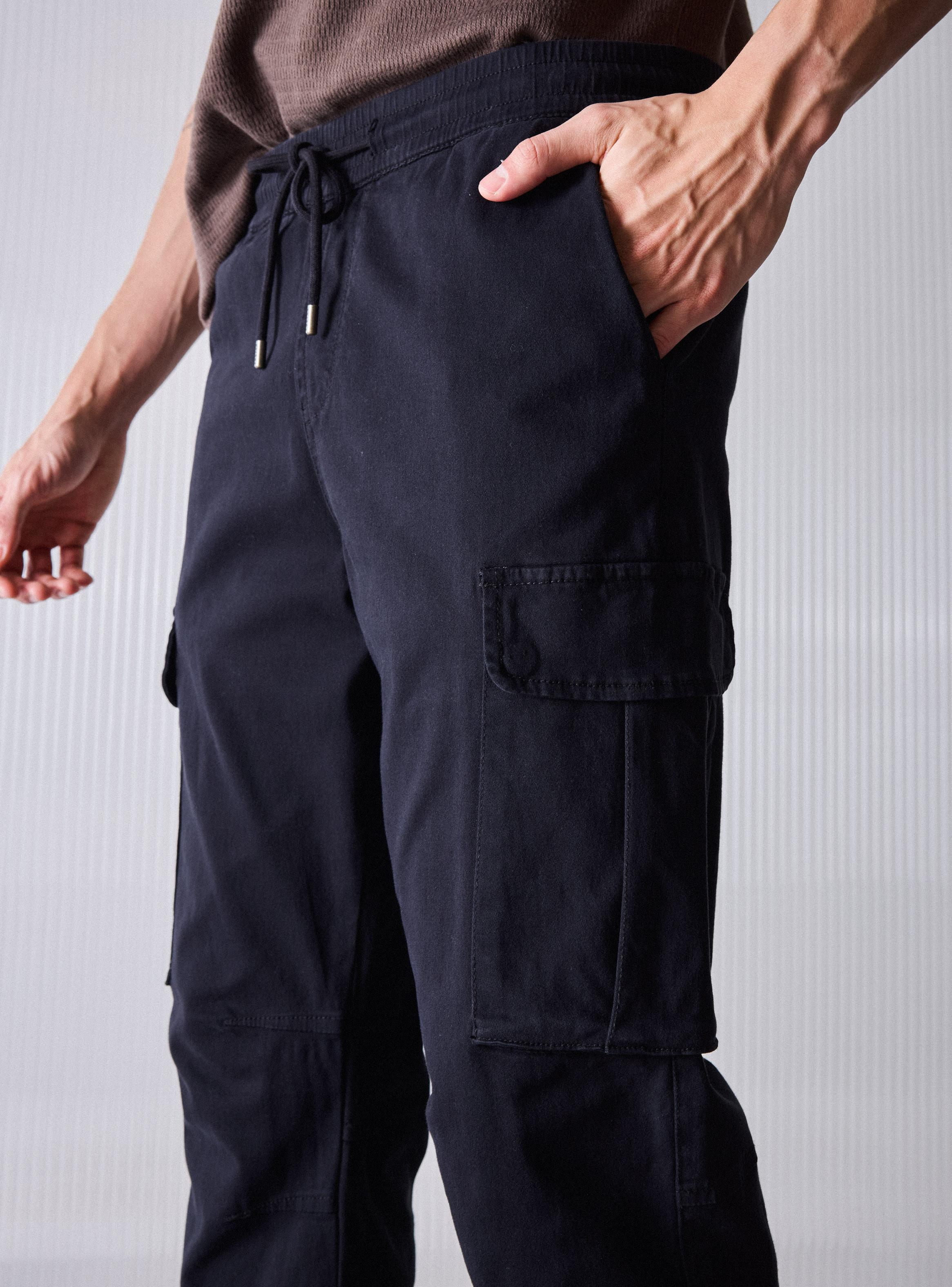 Pantalón Jogger Gabardina-2