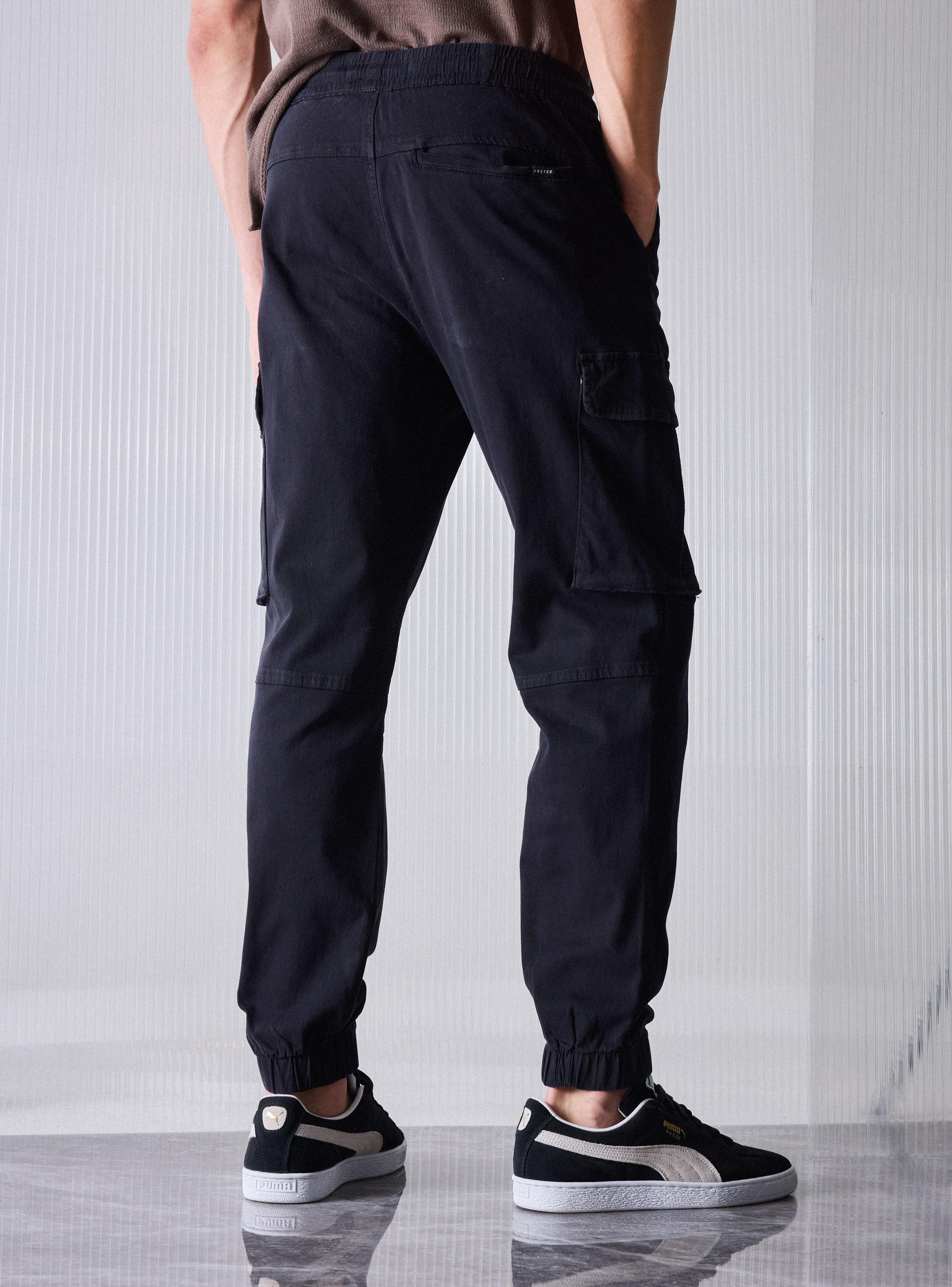 Pantalón Jogger Gabardina-1