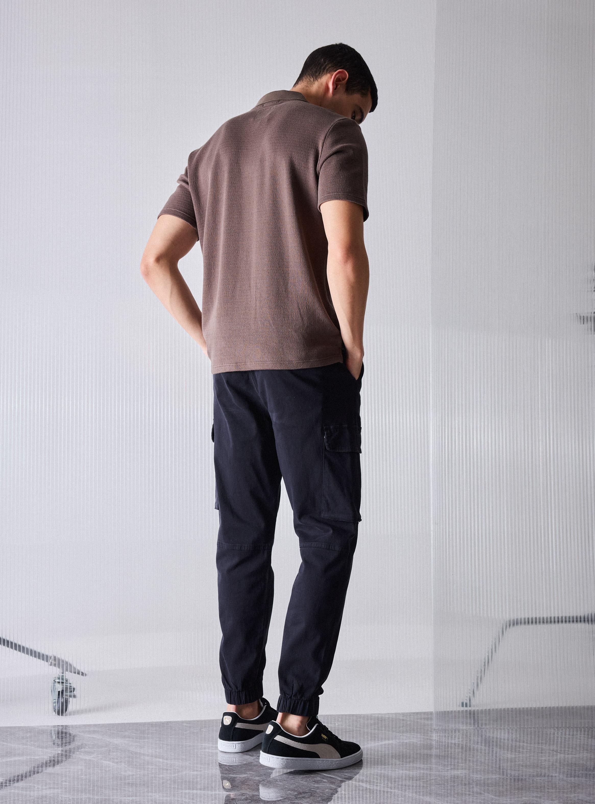 Pantalón Jogger Gabardina-5