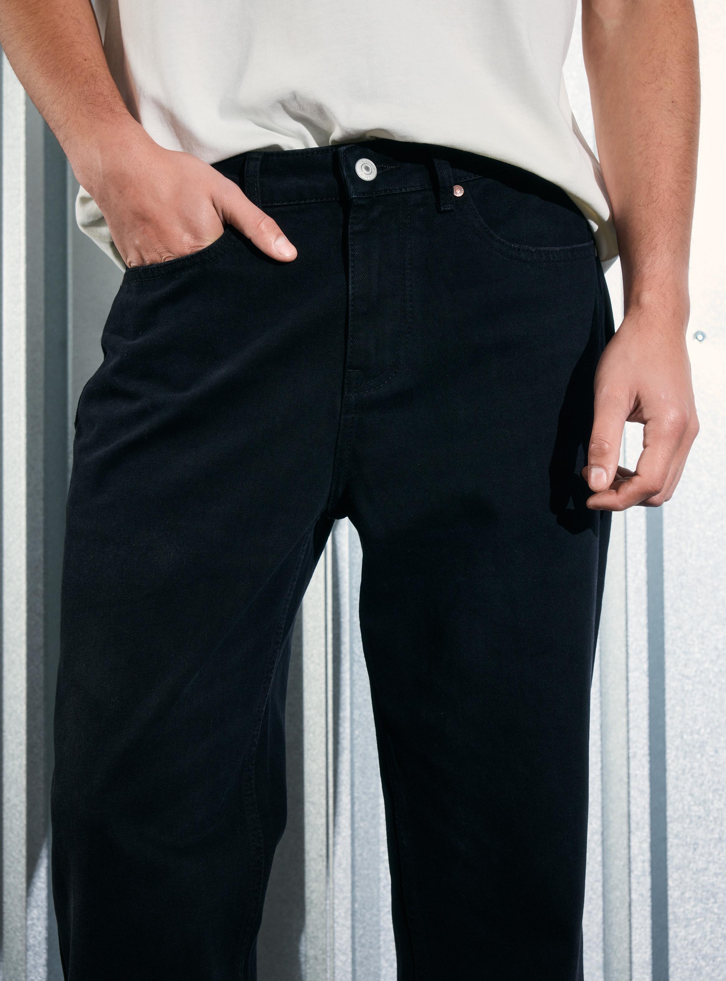 Jeans Recto Negro-2