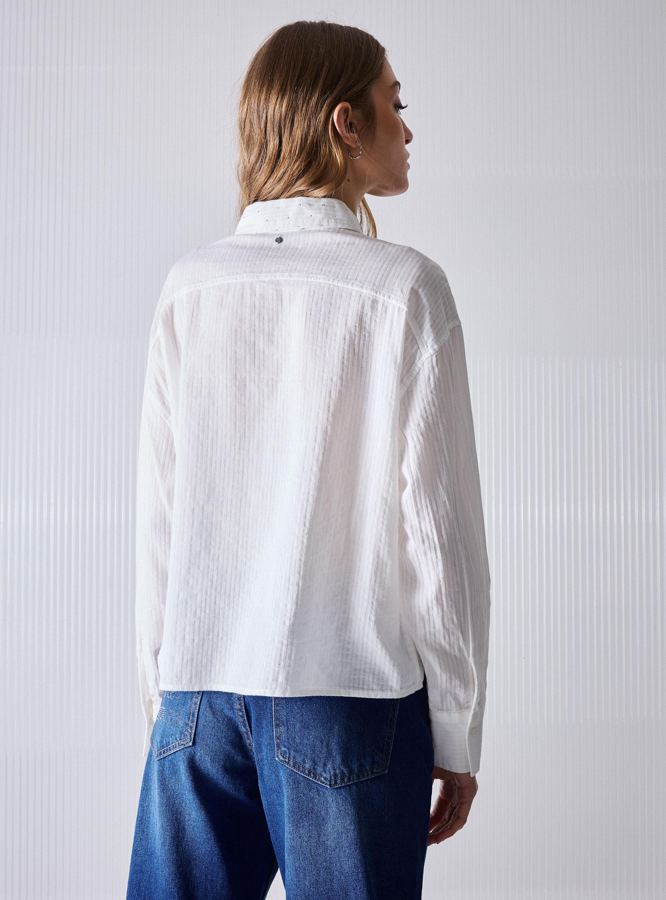 Blusa Aplicación Strass-1