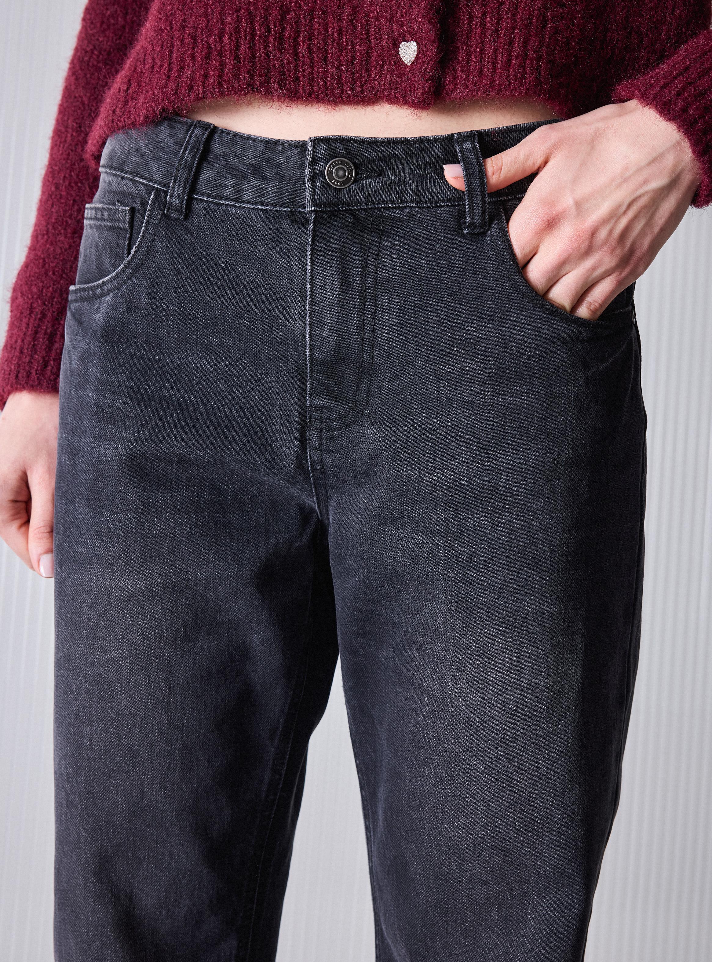 Jeans Straight 5 Bolsillos Clásico-2