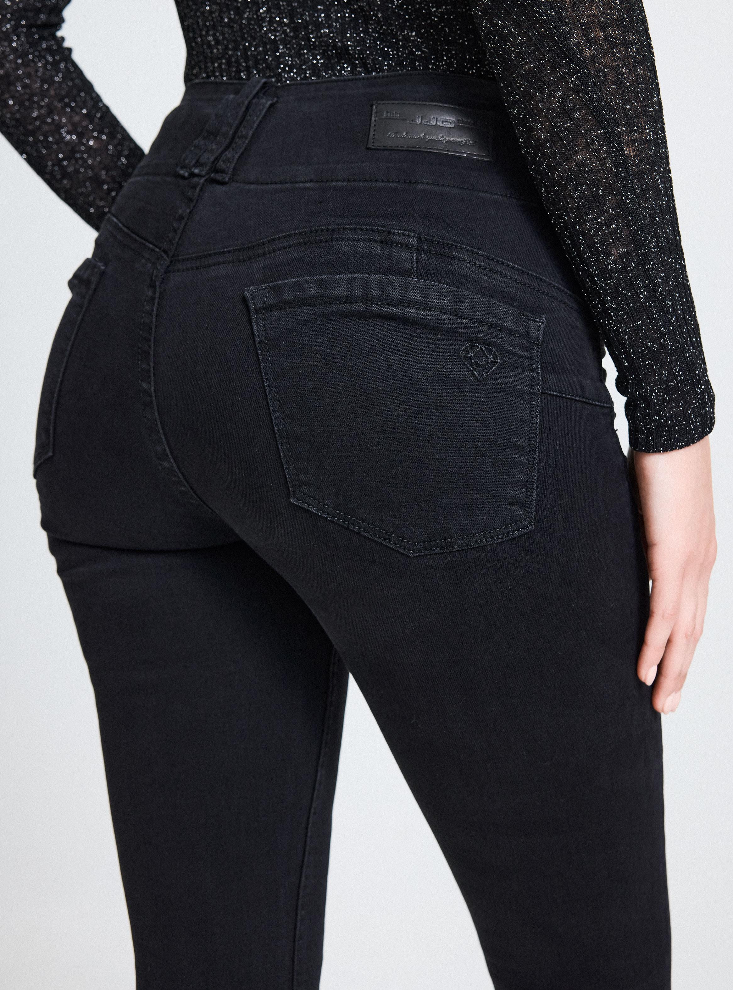 Jeans Push Up 4 Botones a la Vista Corte Delantero-3