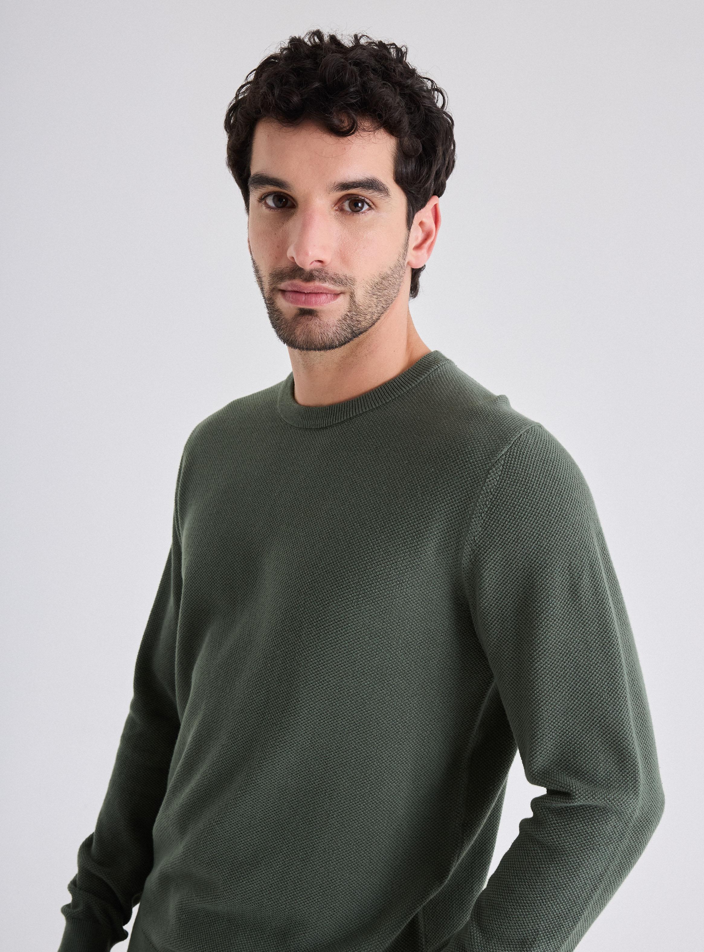 Sweater C-Neck Textura-2