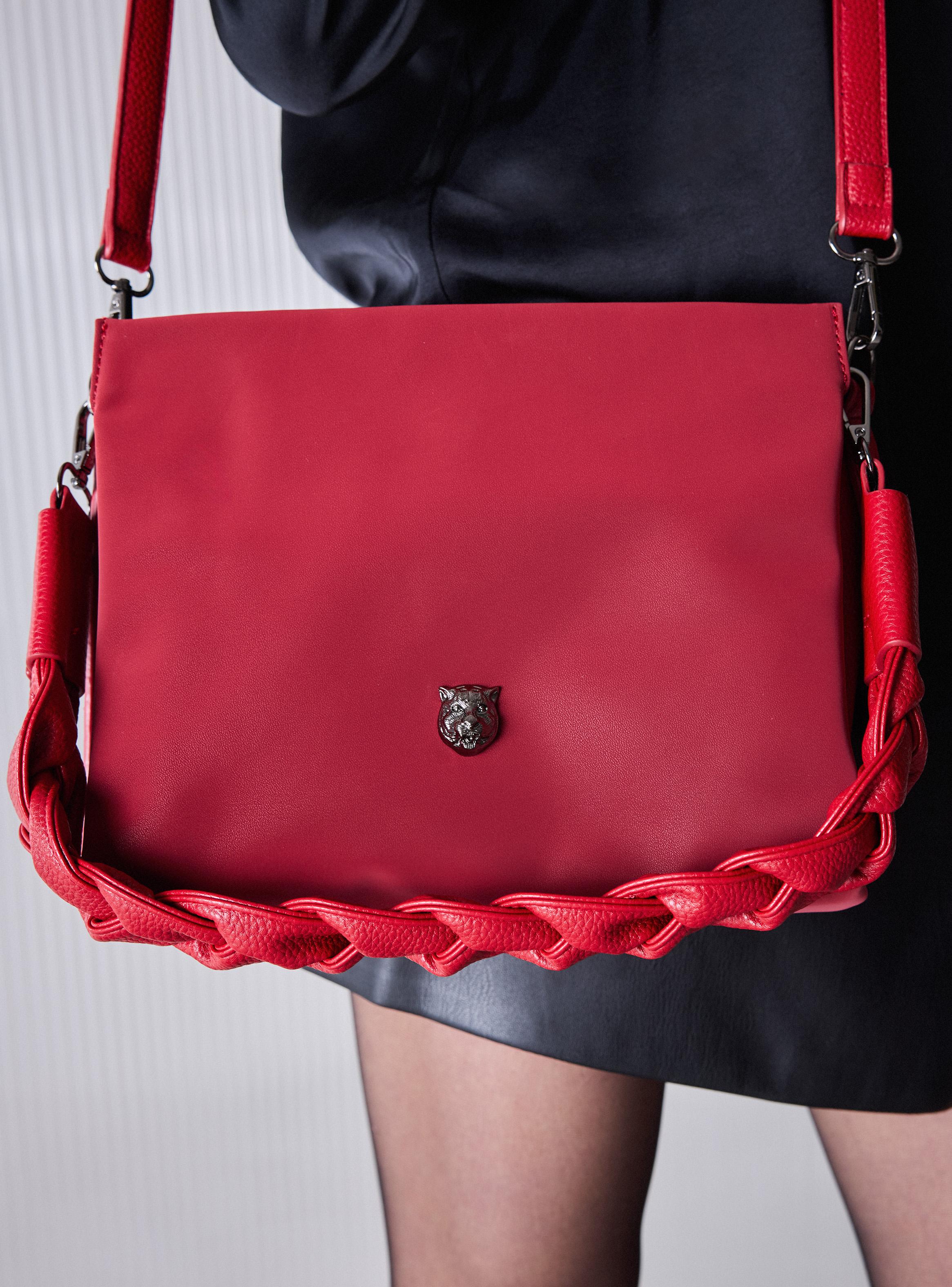 Cartera Bandolera Asa Trenzada-5