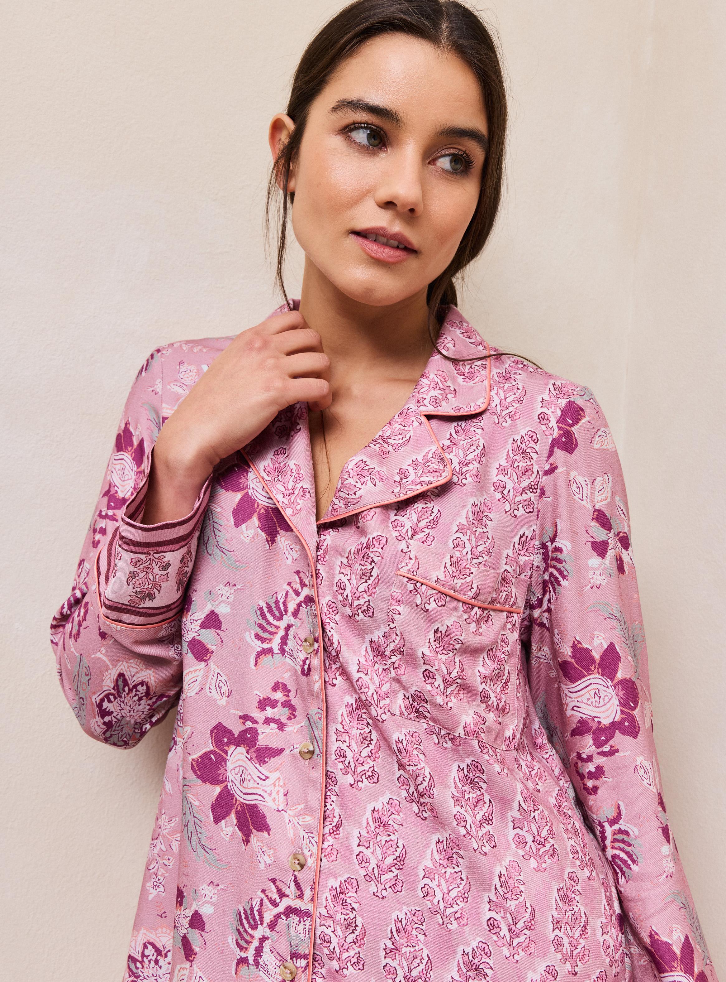 Pijama Camisero Doble Print-2