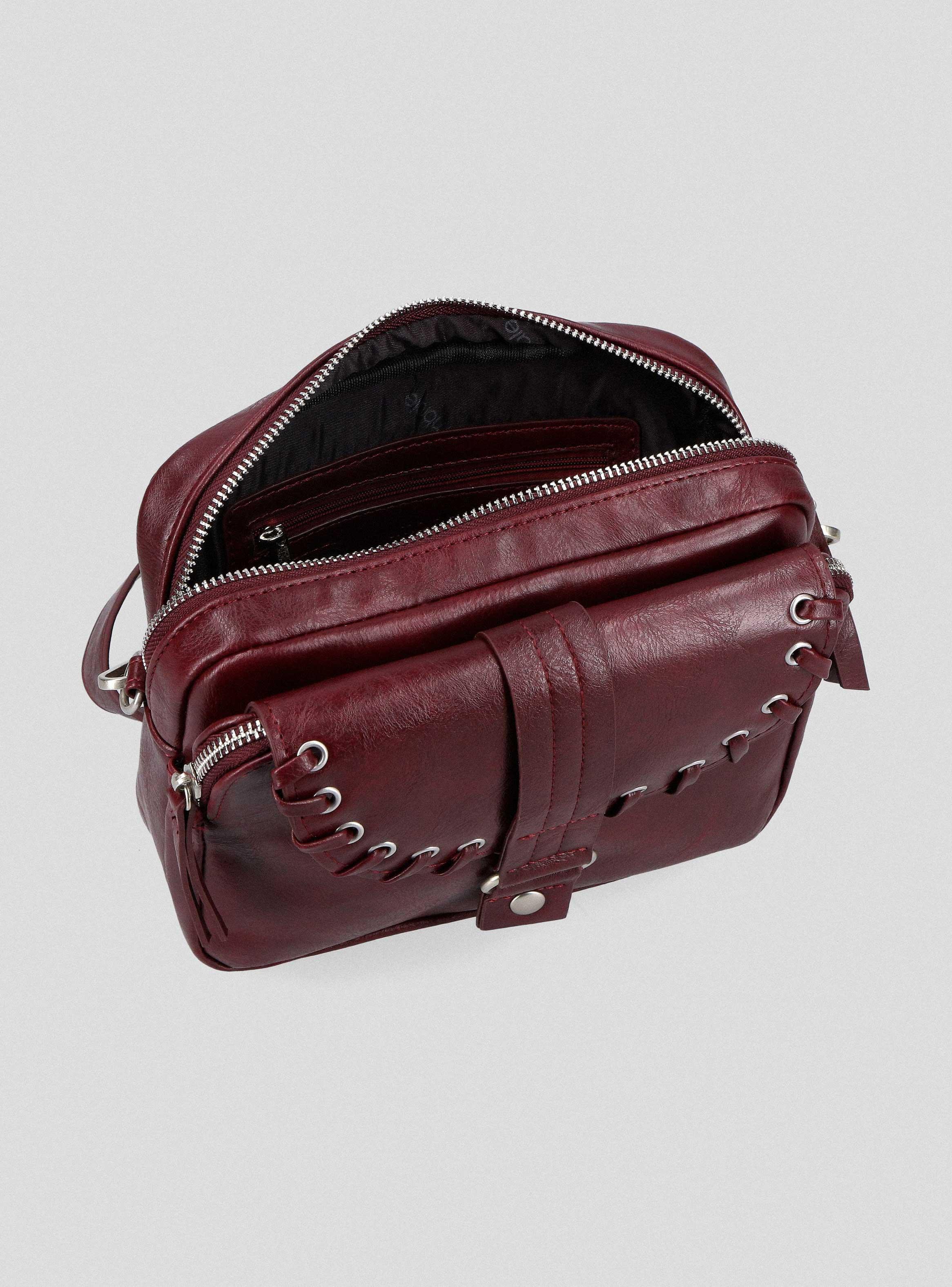 Cartera Doble Cierre con Tachas-3