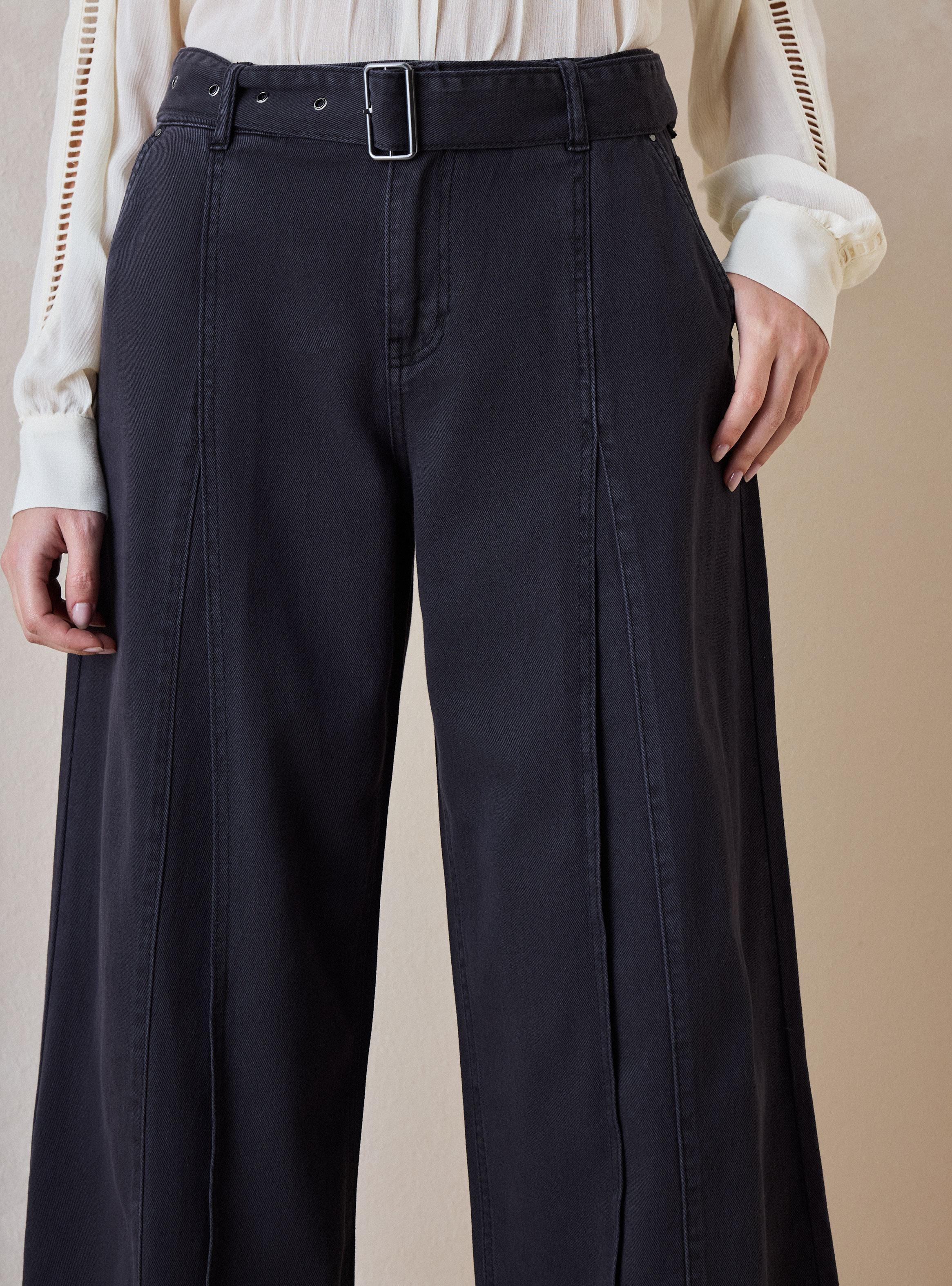 Pantalón Cinturón y Cortes-2
