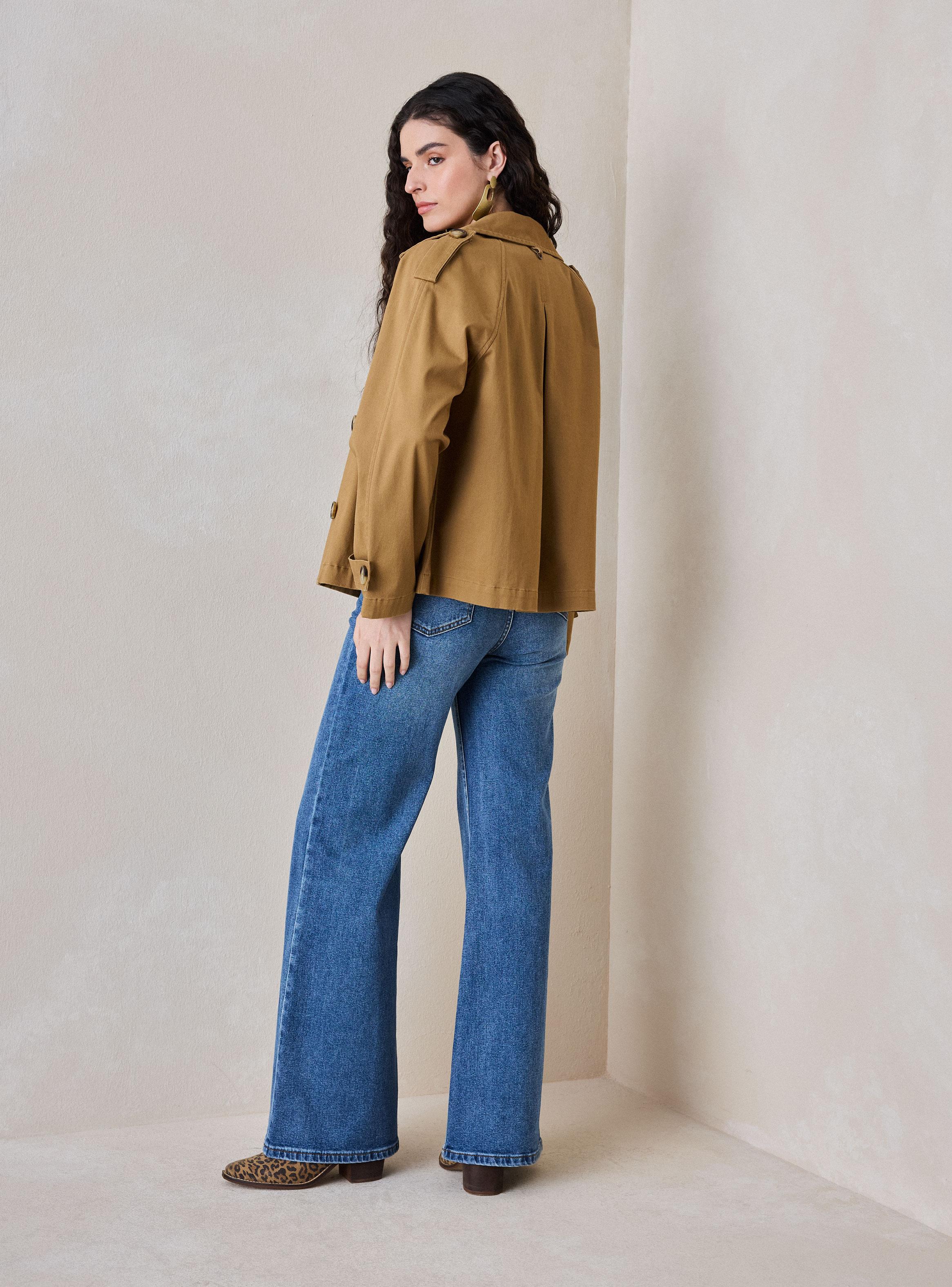 Chaqueta Trench Corto-5