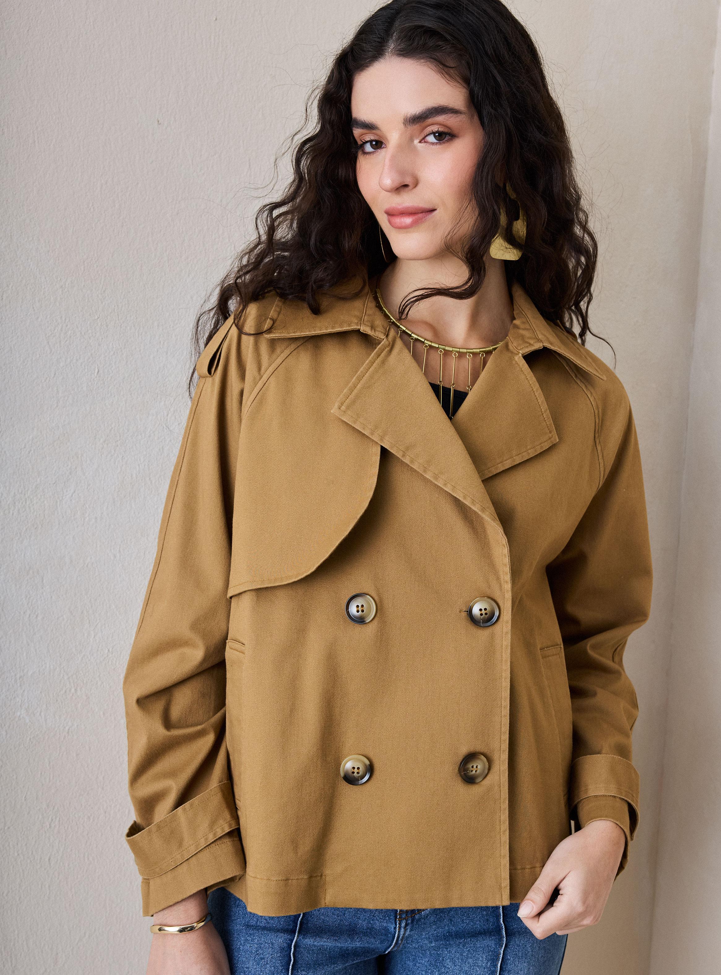 Chaqueta Trench Corto-2