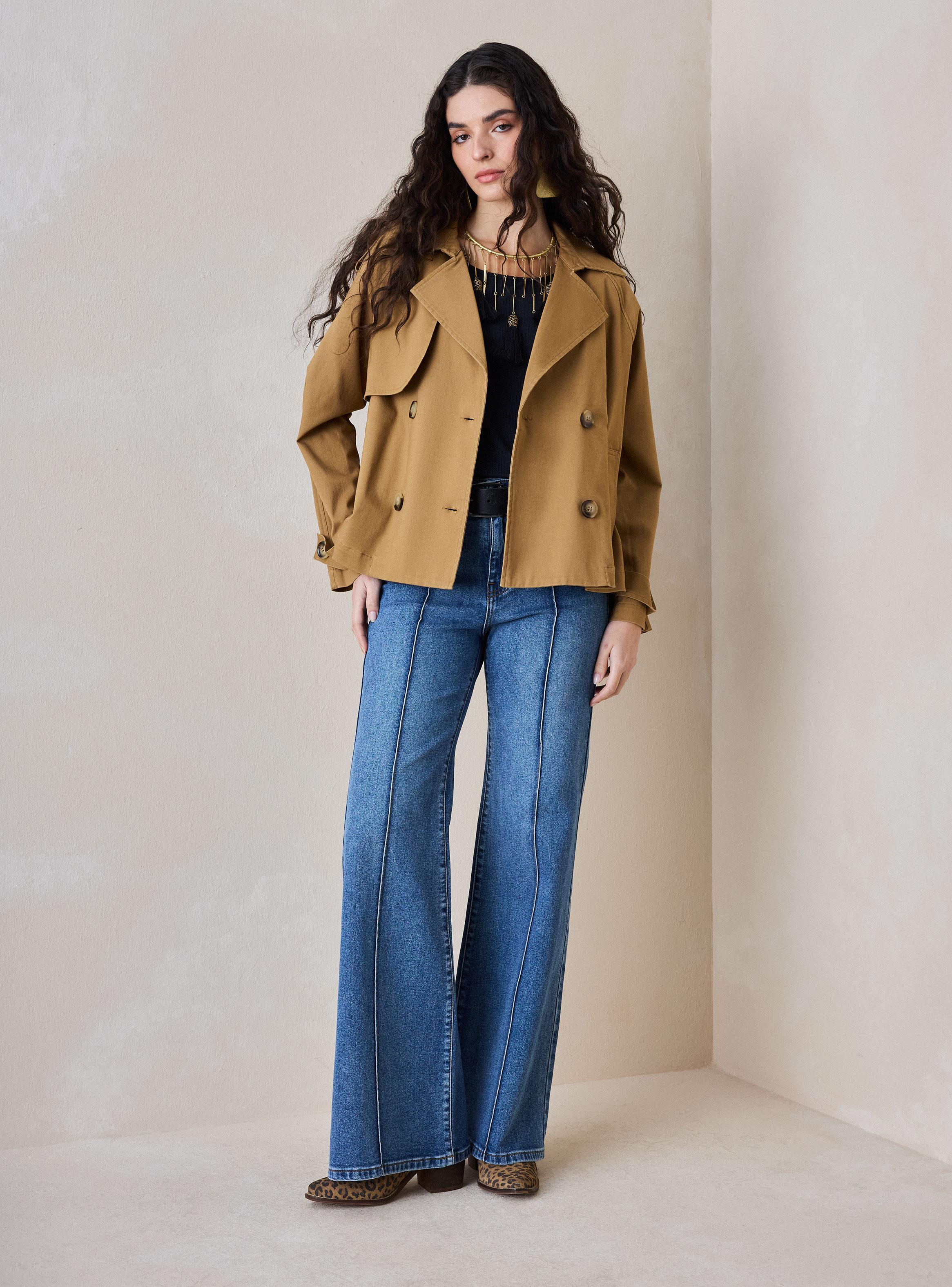 Chaqueta Trench Corto-4