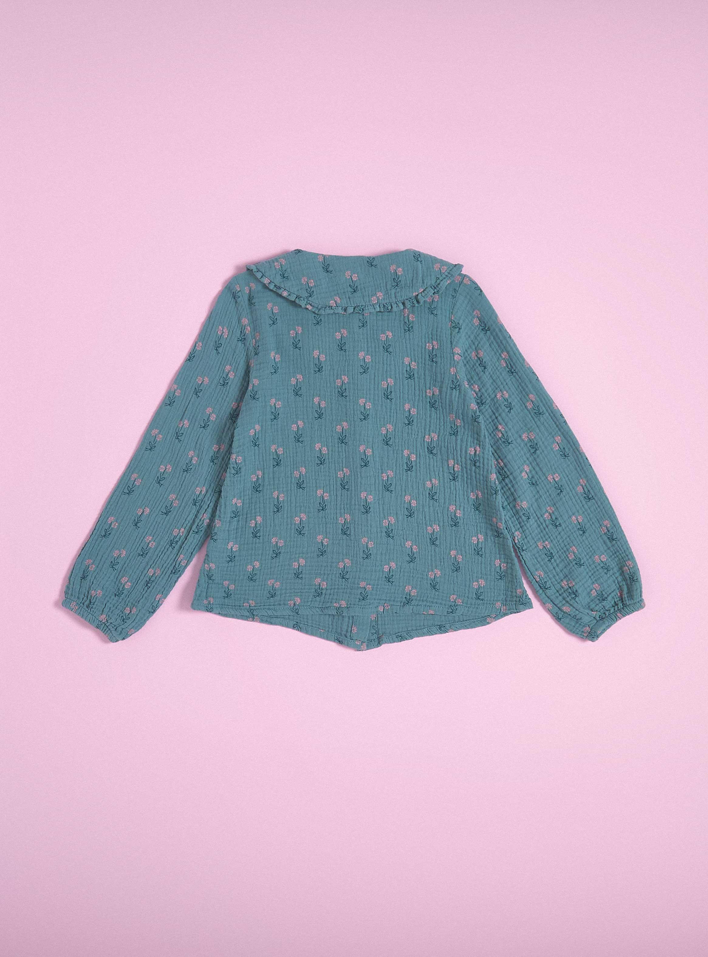 Blusa Bambula Vuelos Estampado-3