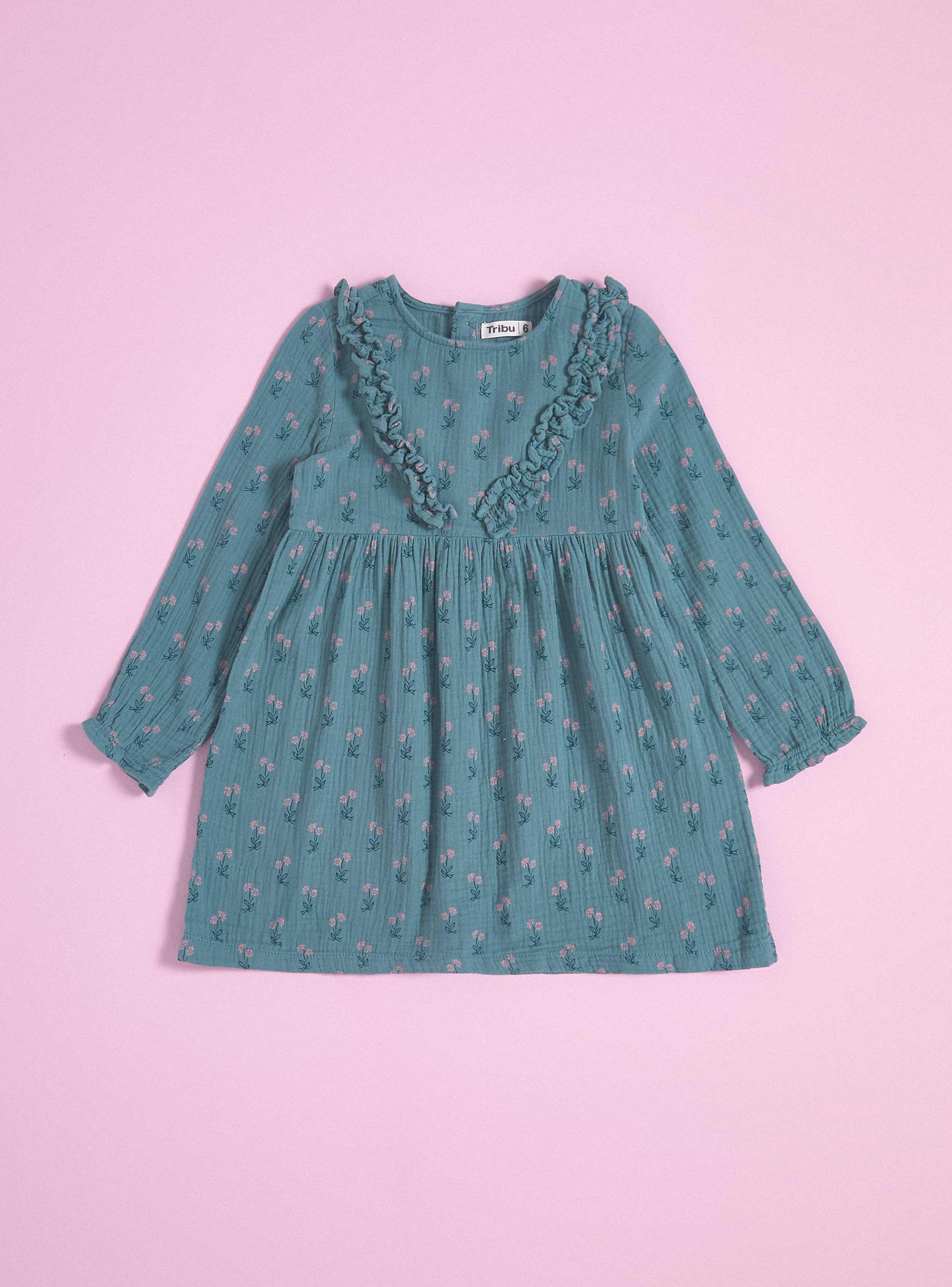 Vestido Bambula Estampada-2