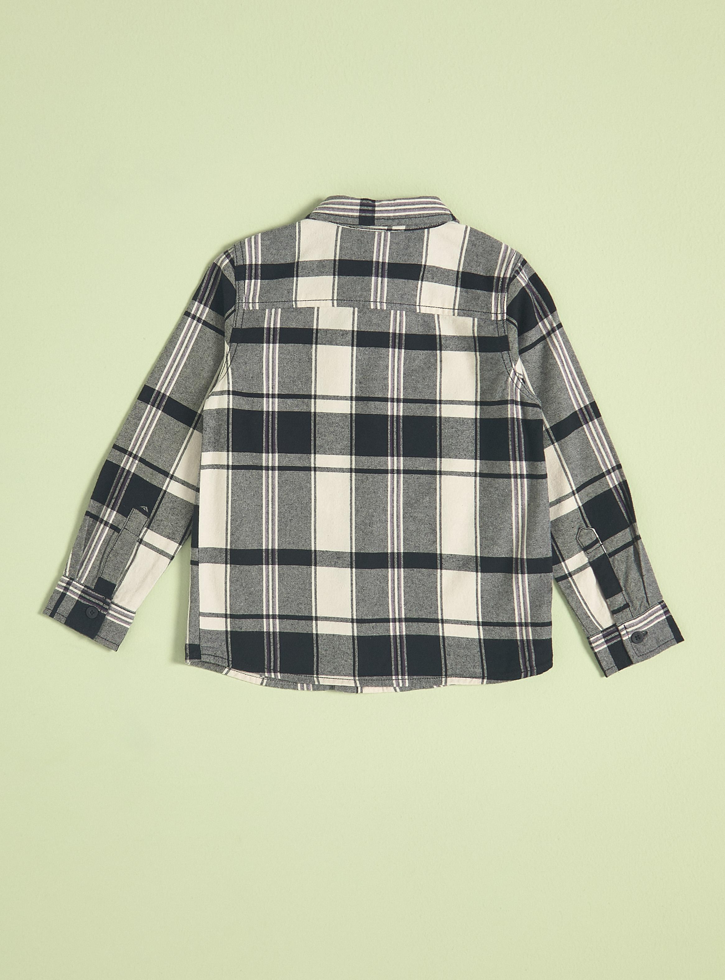 Camisa Franela Cuadros-1