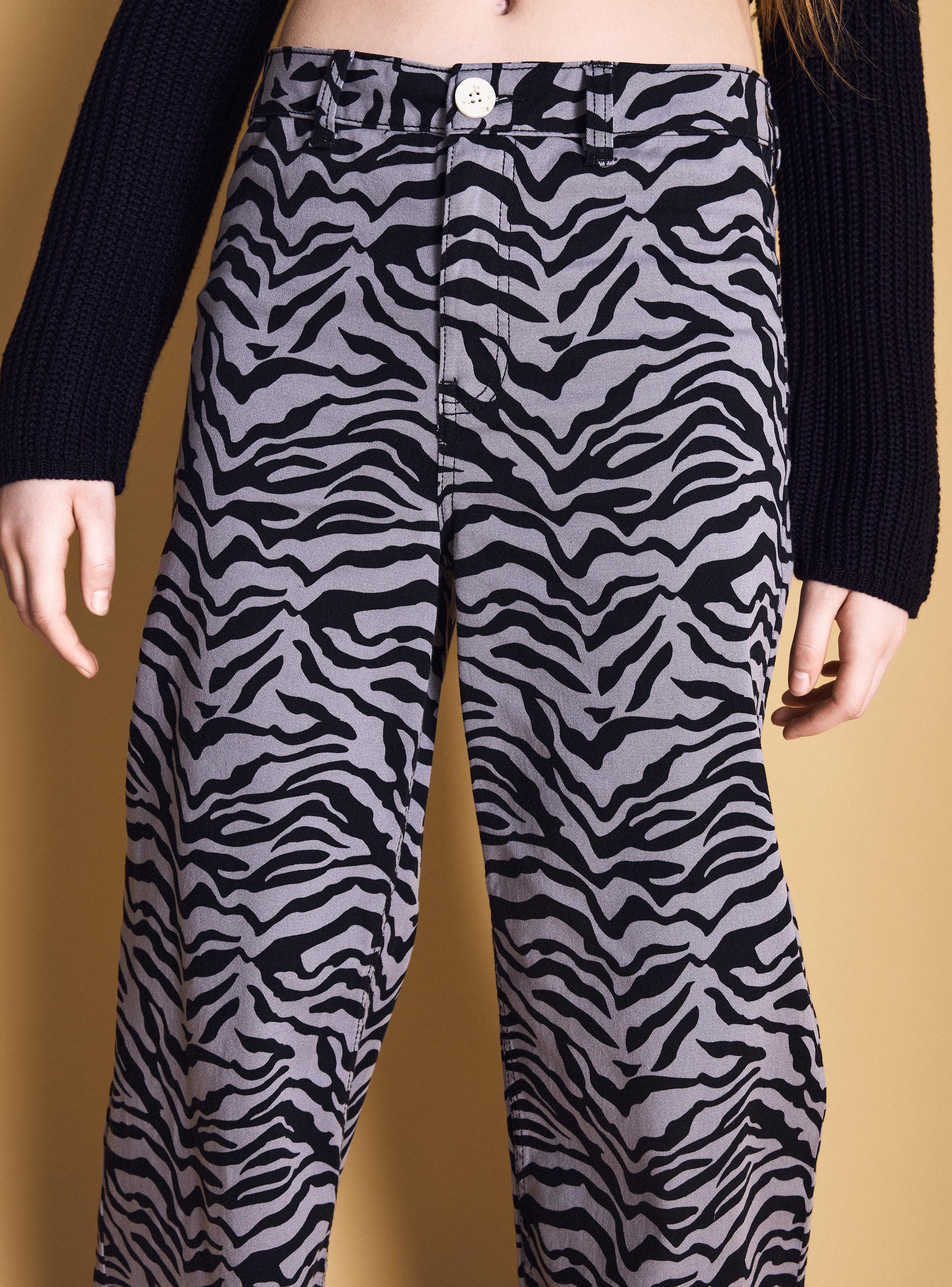Pantalón Wide Leg Full Print-4