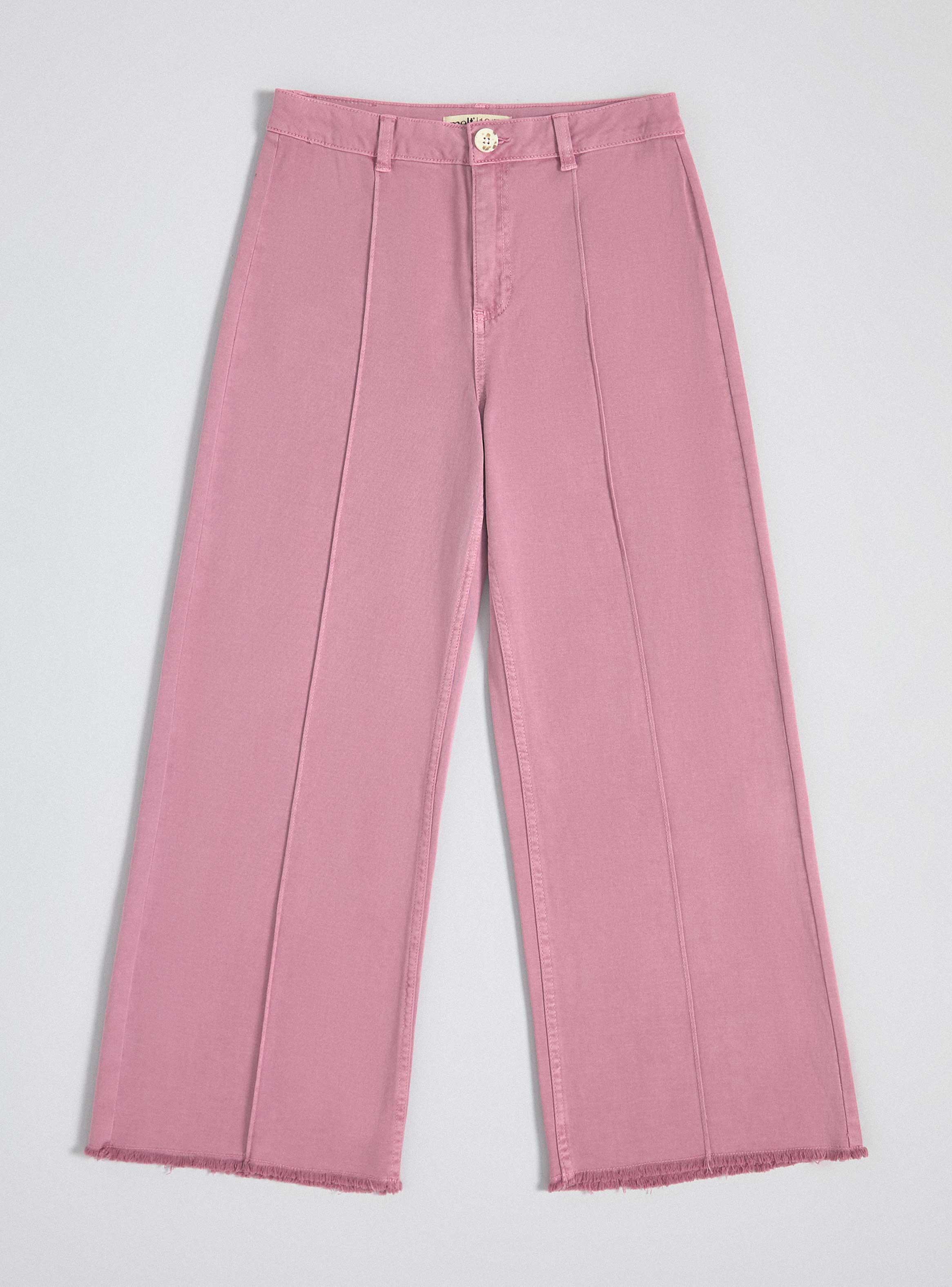 Pantalón Wide Leg -0