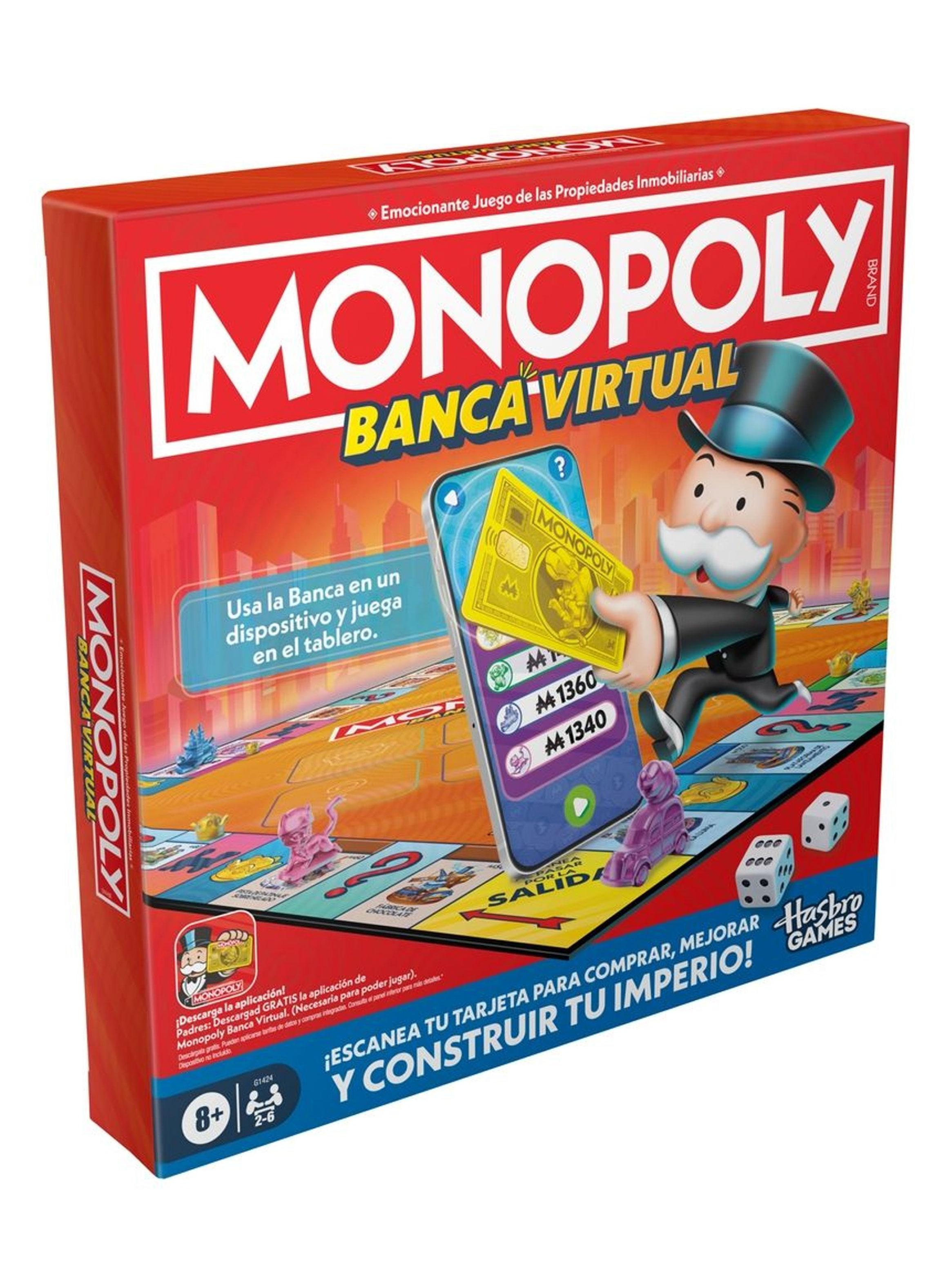 Juego de Mesa Monopoly Banco Virtual-2