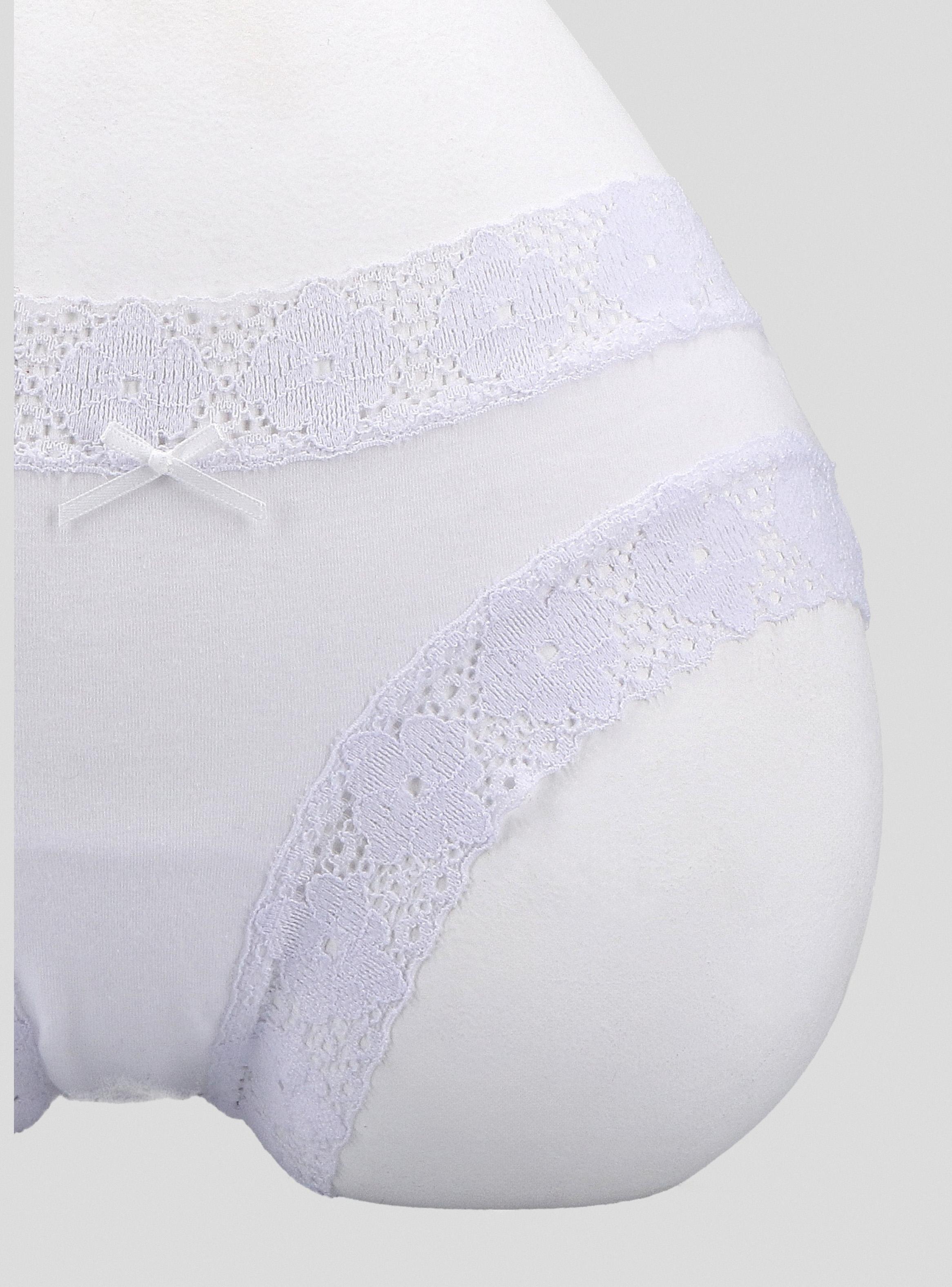 Calzón Bikini Algodón Forma en Bordes-2