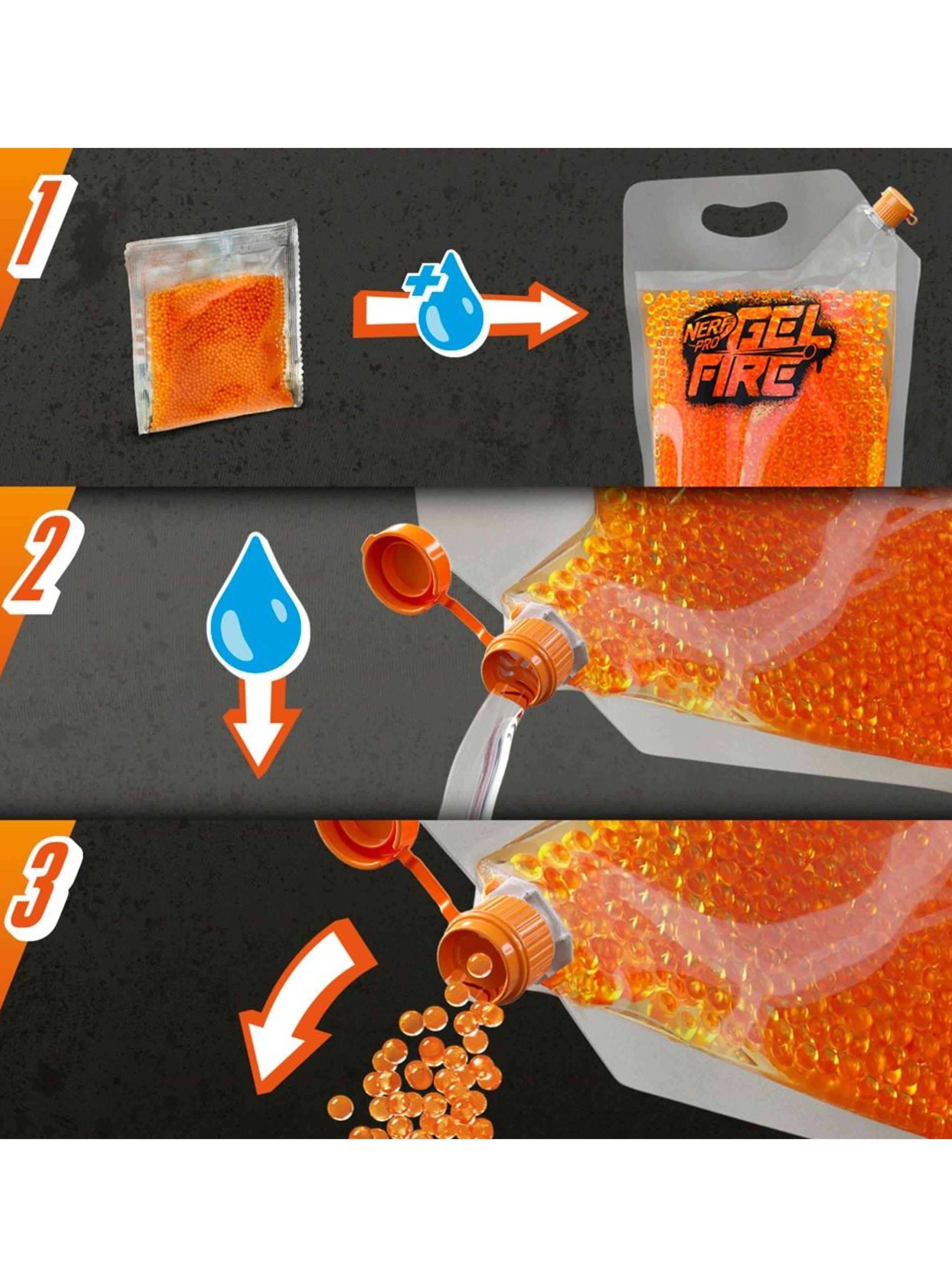 Repuesto Nerf Pro Gelfire Reutilizable 10.000 Recargas-4