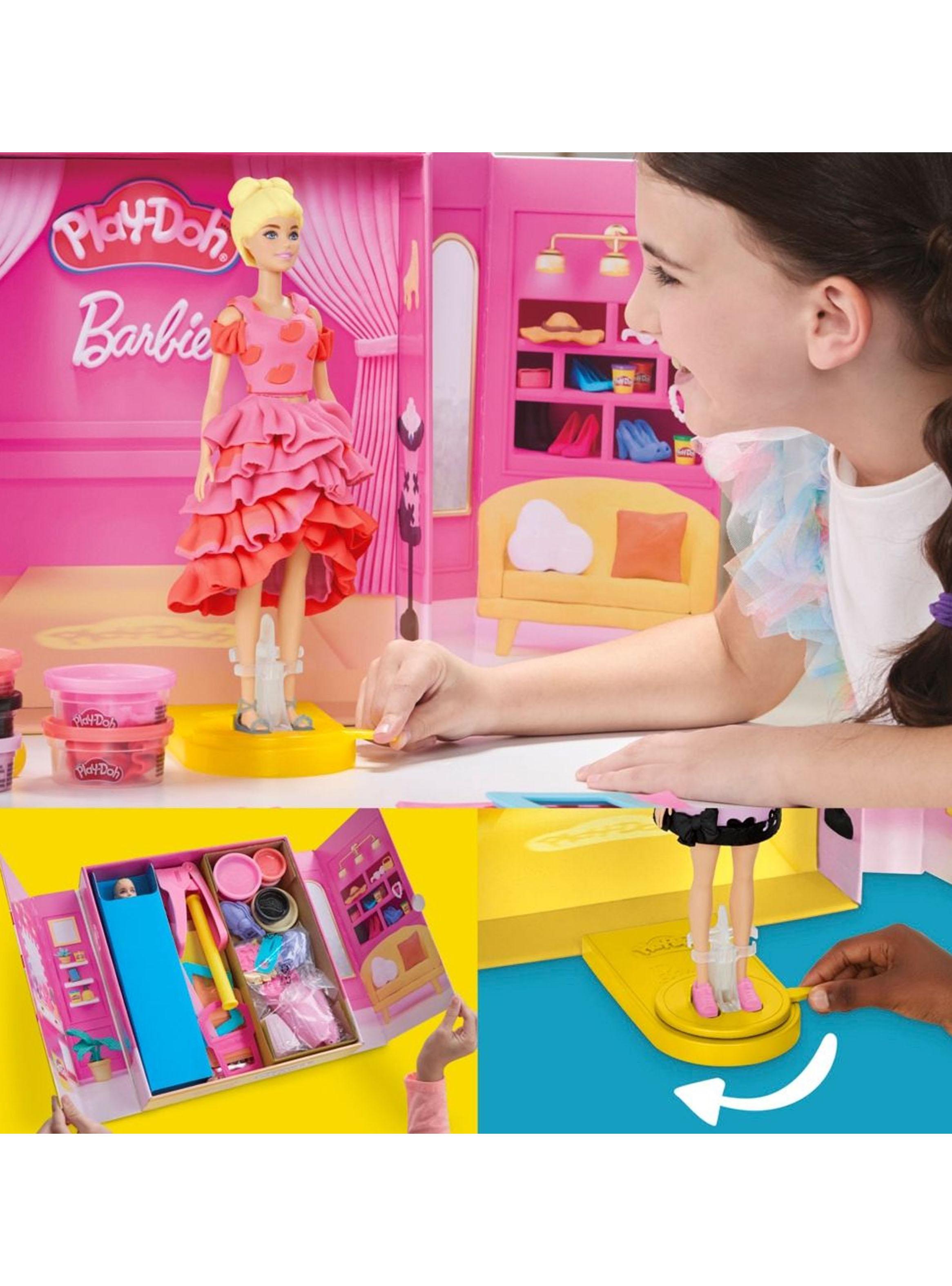 Set de Masa Moldeable Barbie Desfile de Moda-5