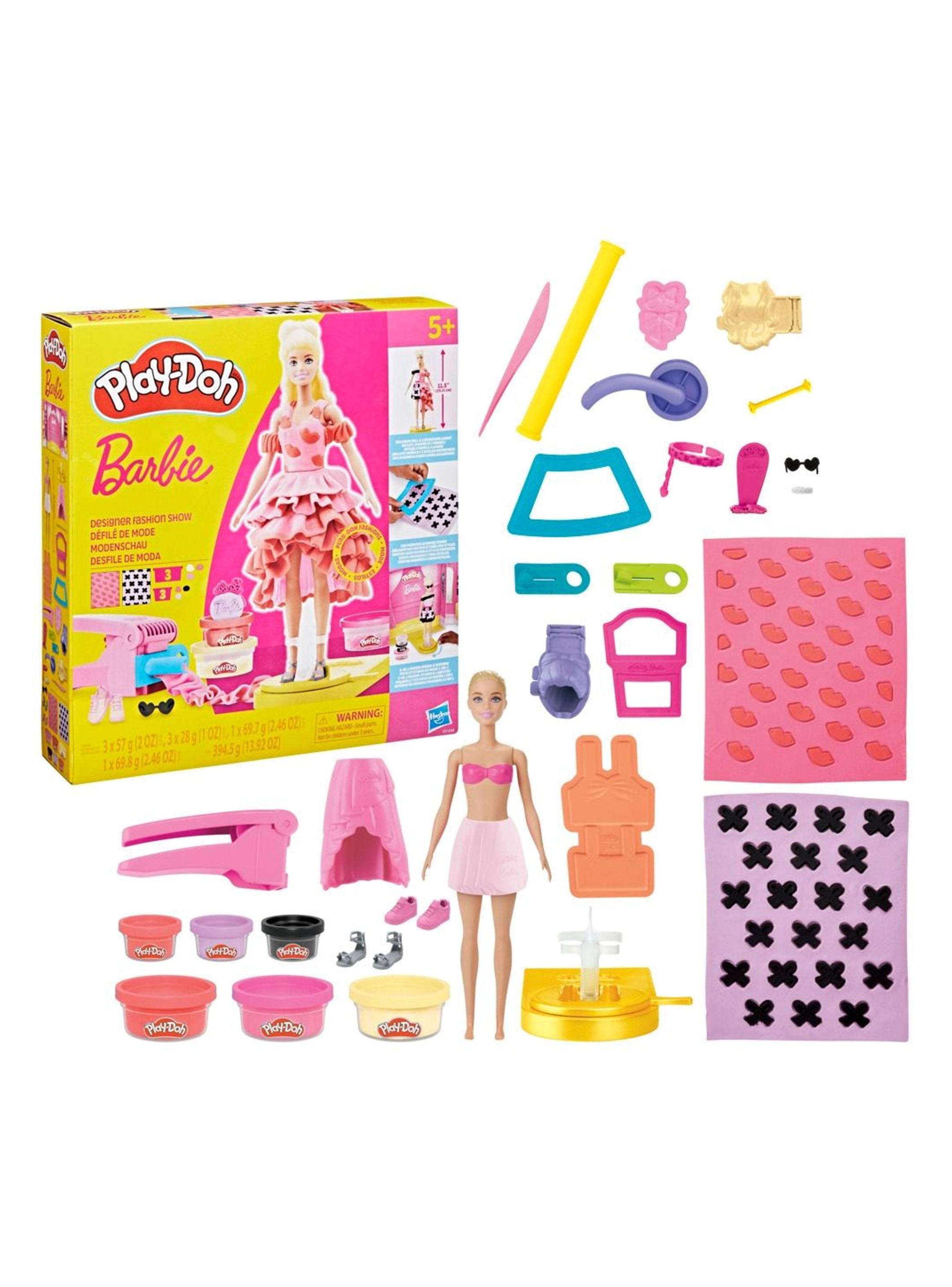Set de Masa Moldeable Barbie Desfile de Moda-2