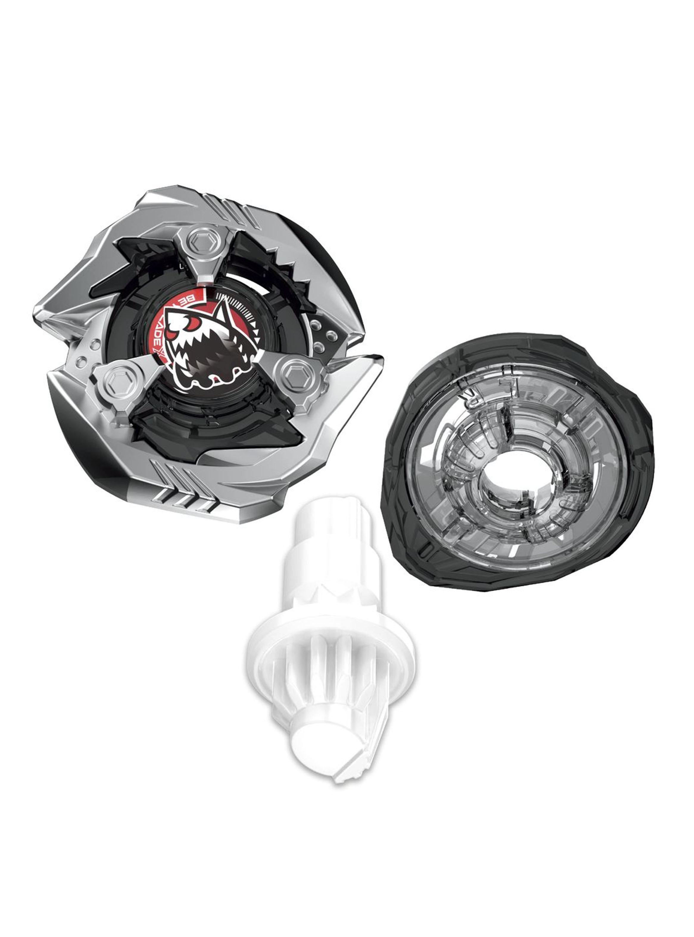 Trompo Beyblade X Kit de Refuerzo con top Keel Shark 1-60Q-3