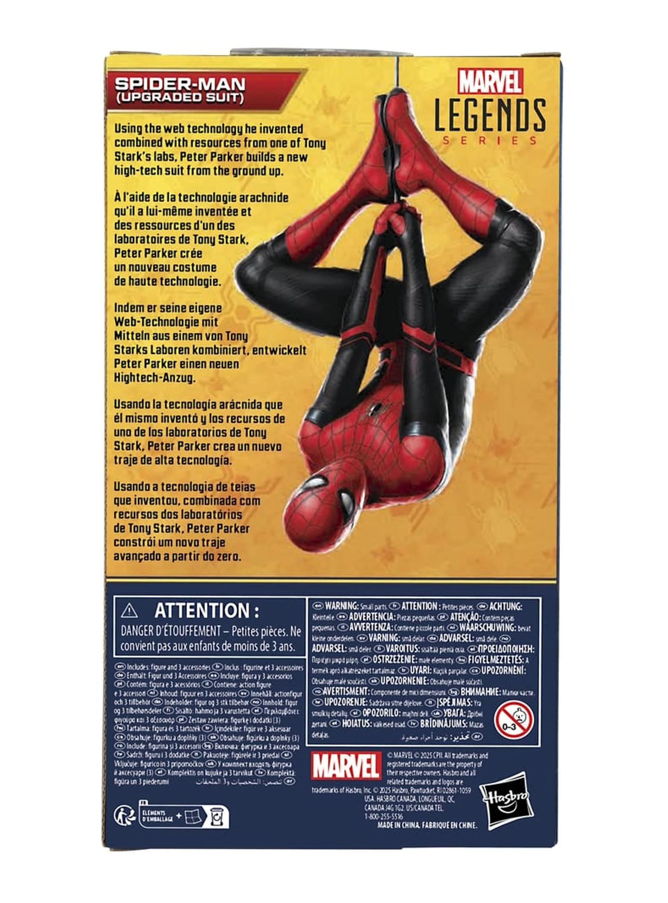 Figura de Acción Lejos de Casa Spider-Man Upgraded Suit-5