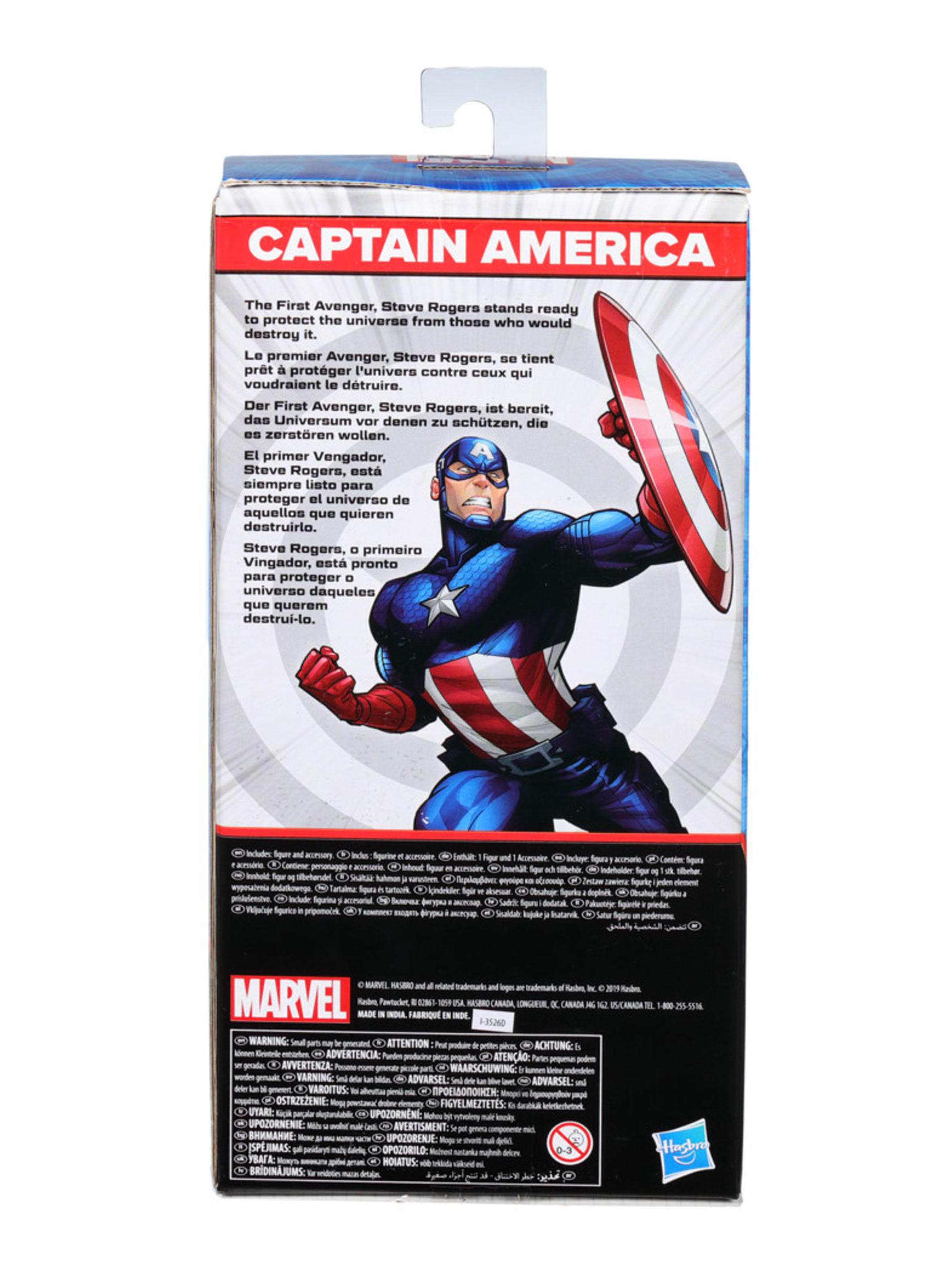 Figura de Acción Mighty Hero Series Capitán América-3