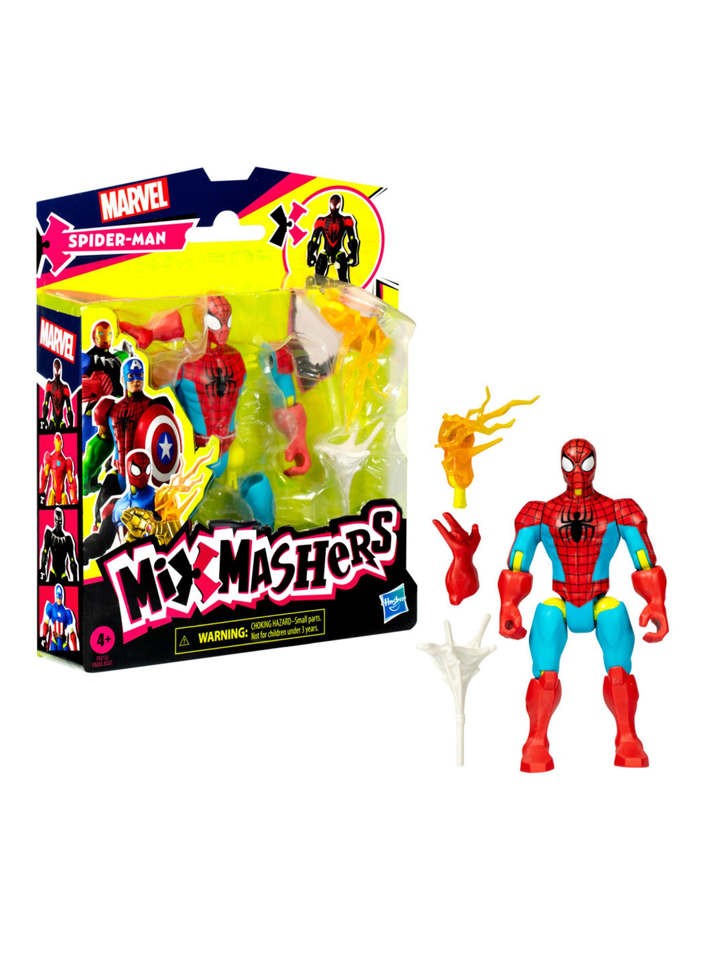 Figura de Acción MixMashers Spiderman -4