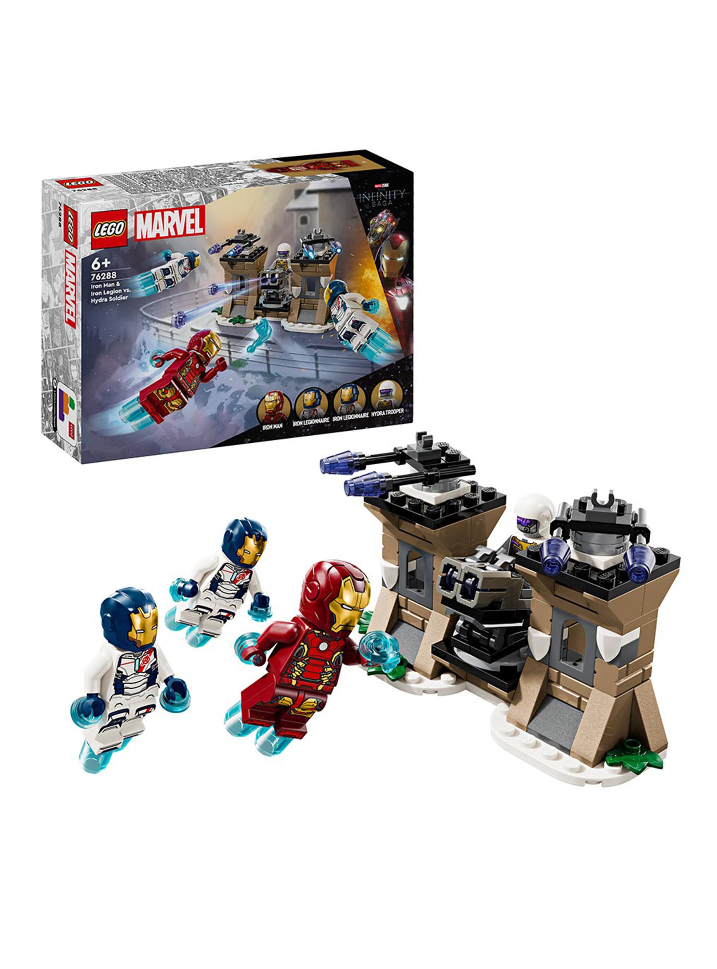 Lego Iron Man y Legión de Hierro vs Soldado de Hydra-2