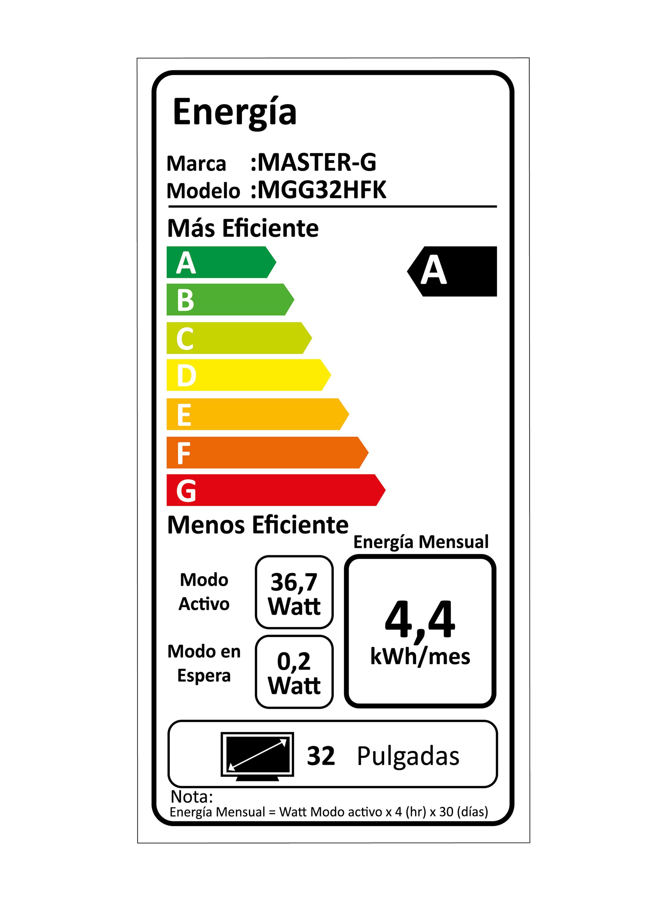 LED Smart TV 32' HD MGG32HFK Google TV-6