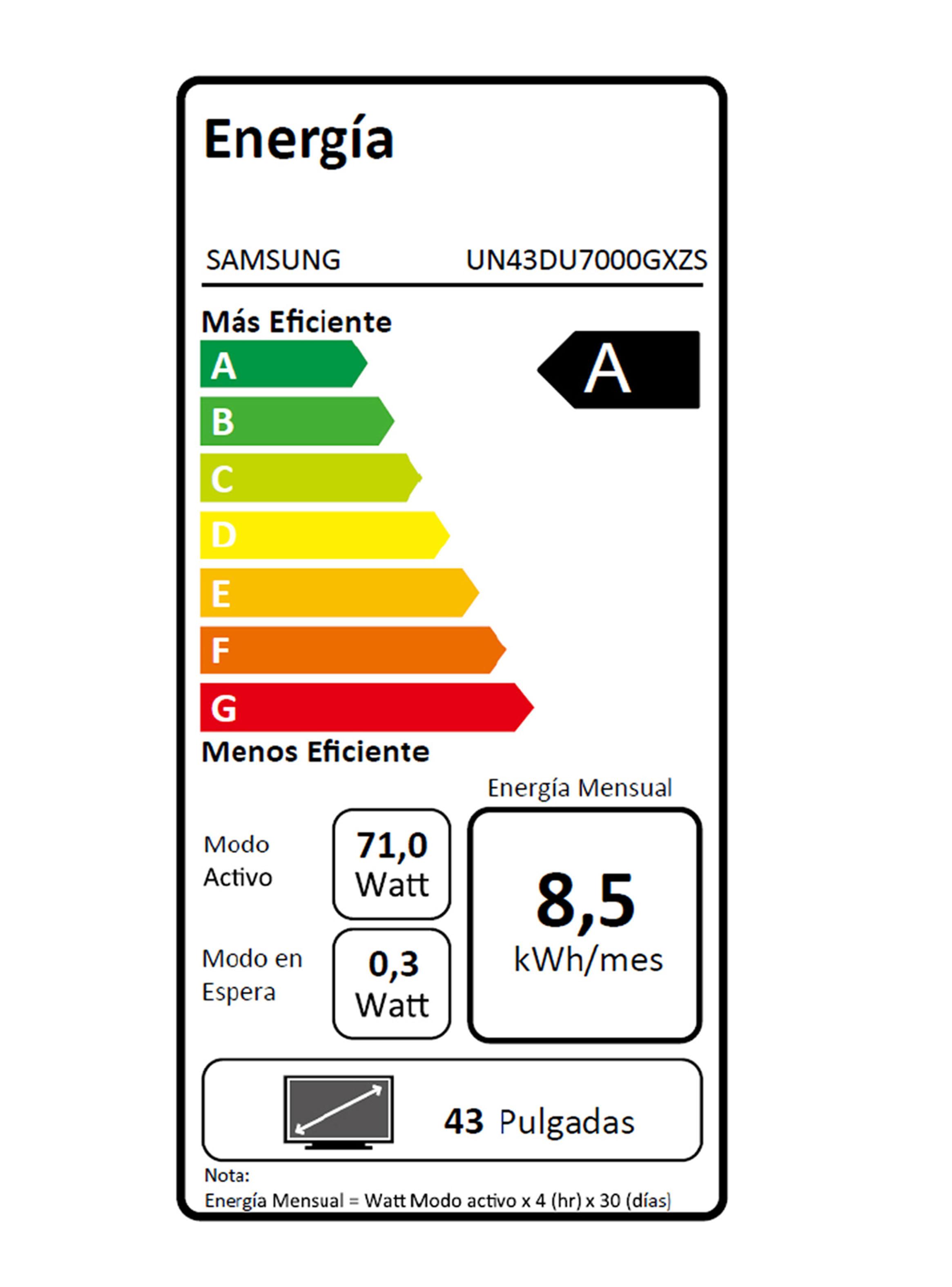 LED 43" DU7000 4K UHD Smart TV 2024-7