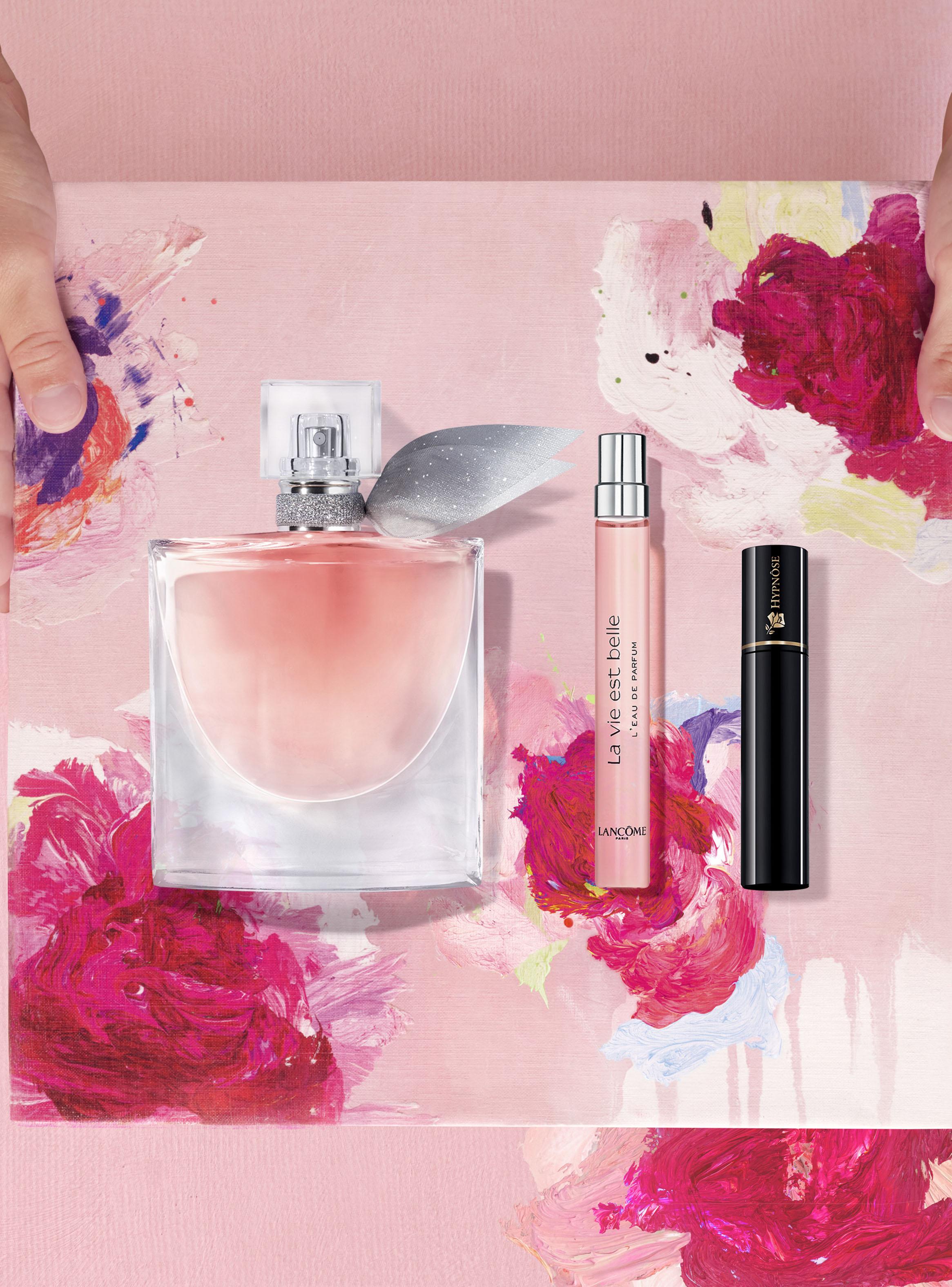 Set Perfume La Vie Est Belle EDP Mujer 50ml + EDP 10 ml + Mini Máscara de Pestañas Hypnôse 2ml-2