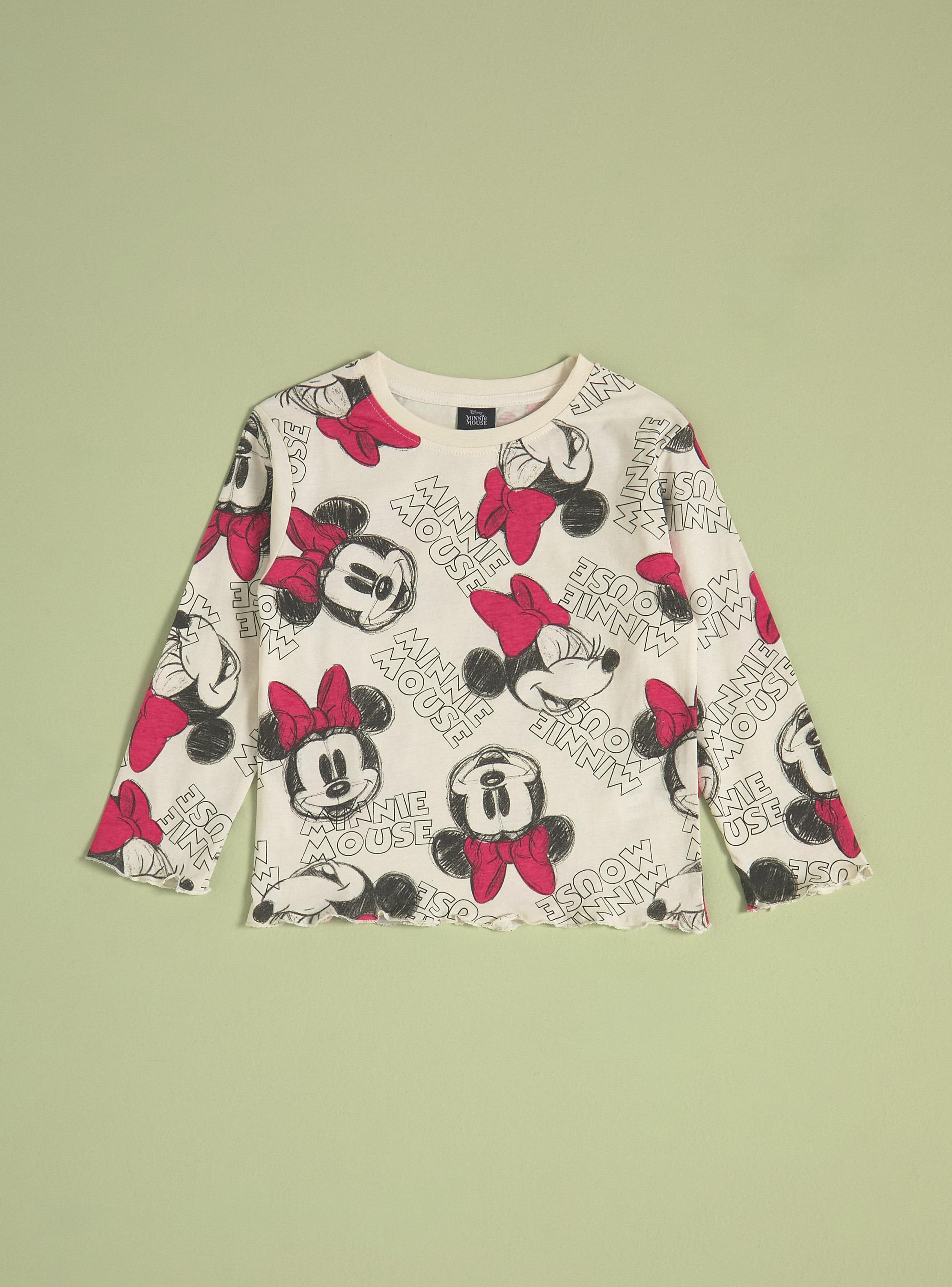 Polera Estampada Algodón Minnie-2