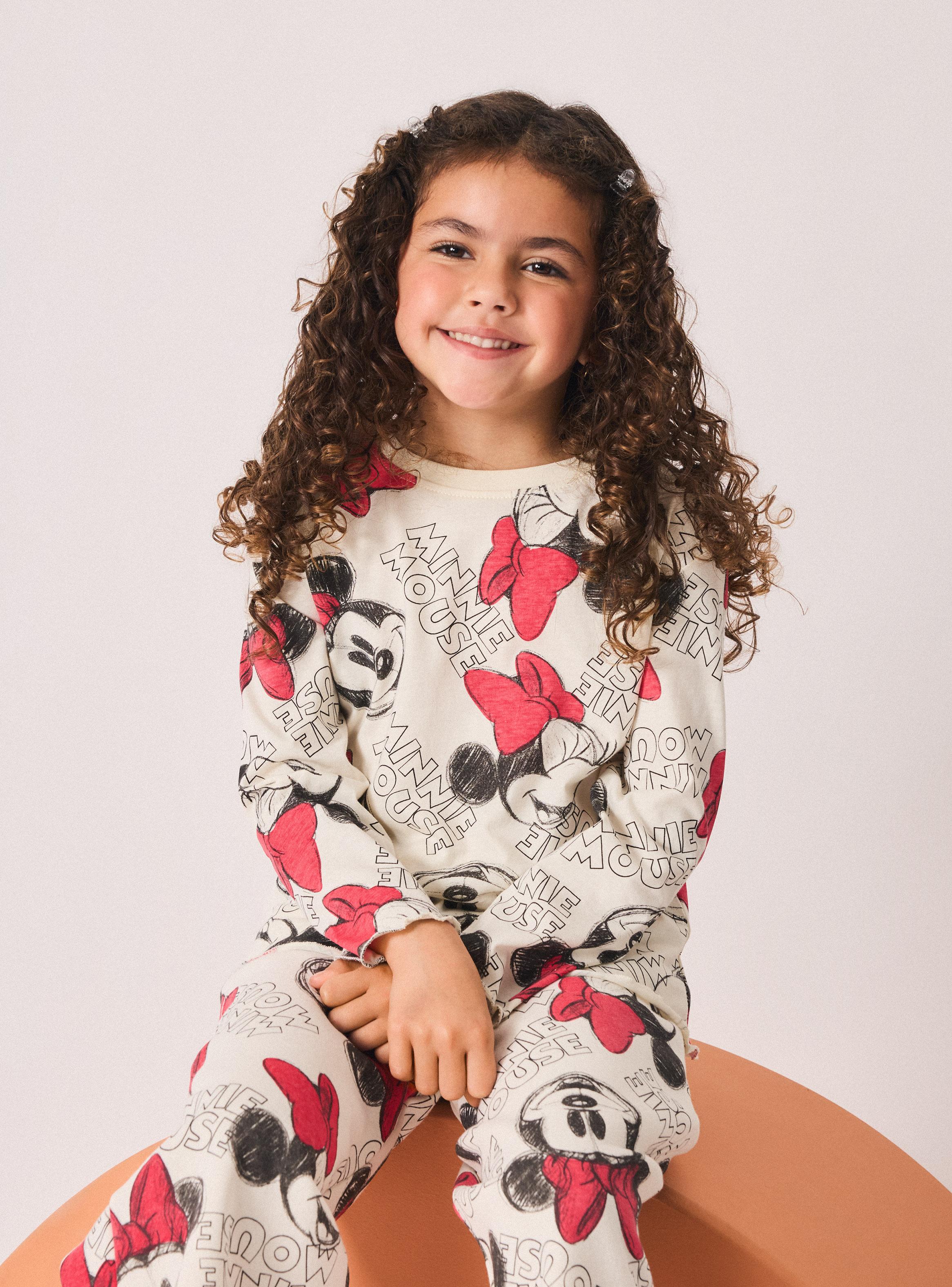 Polera Estampada Algodón Minnie-0