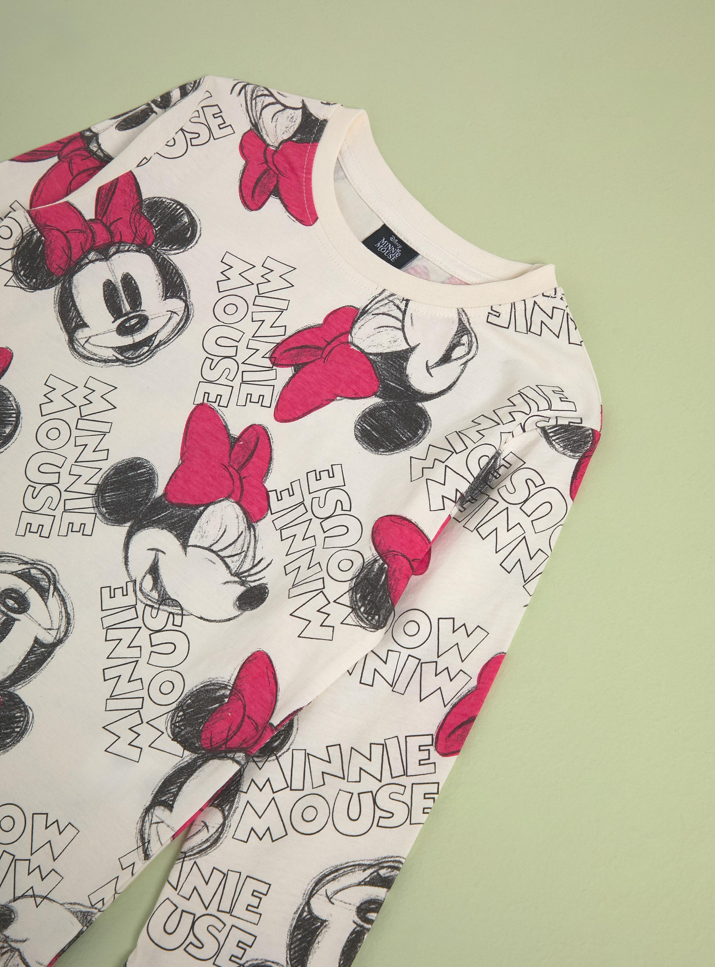 Polera Estampada Algodón Minnie-4
