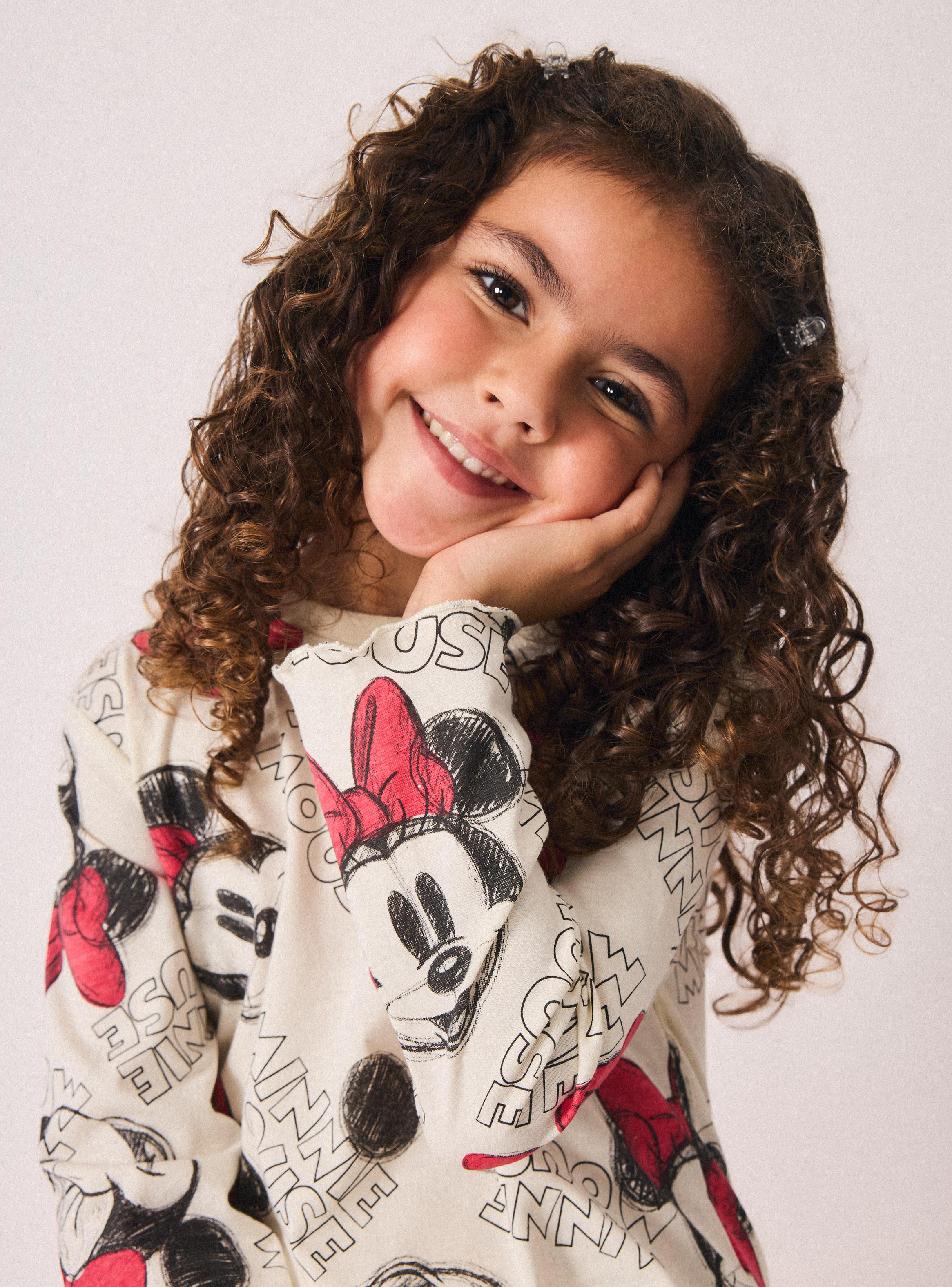 Polera Estampada Algodón Minnie-1